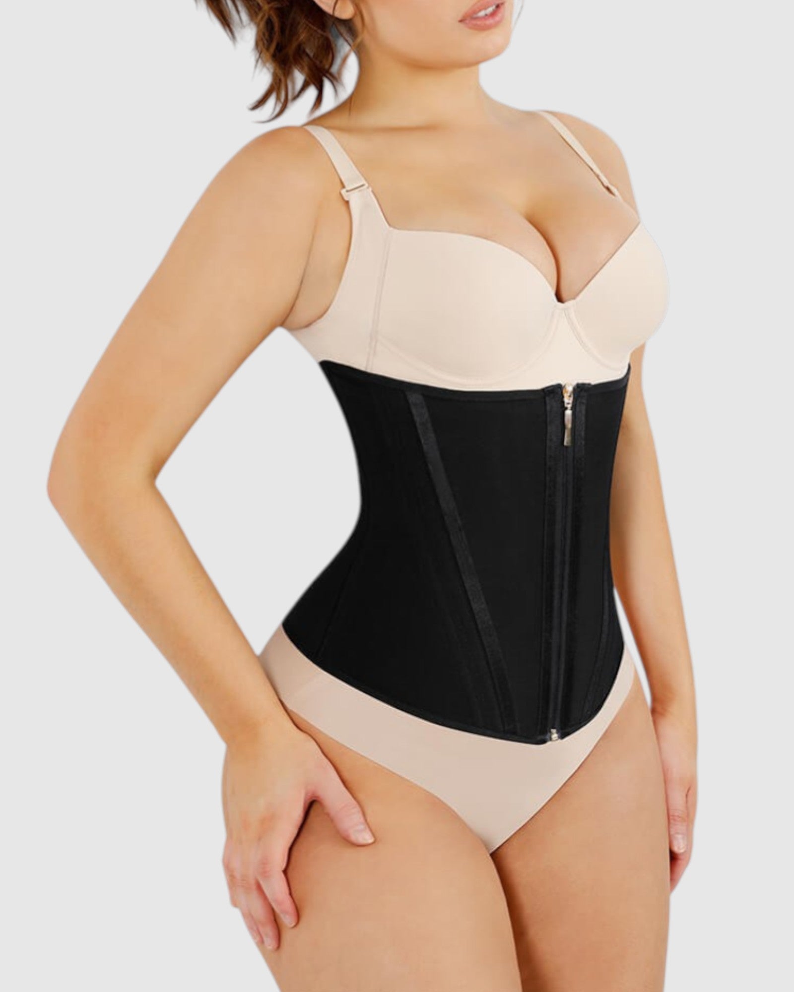 Pear Shapewear Alana Waist Trainer Carbon Black 5