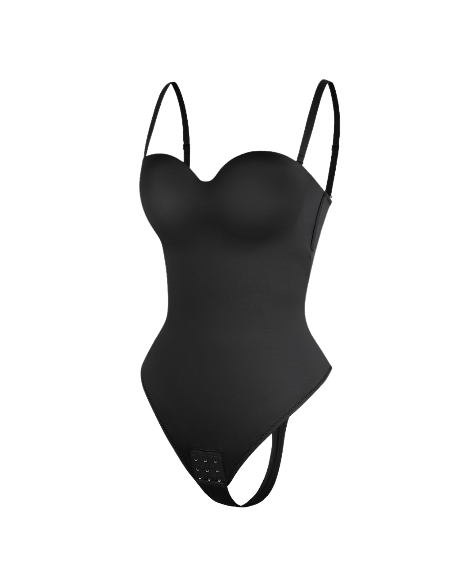 Pear Shapewear Amari Strapless Bodysuit Black 8
