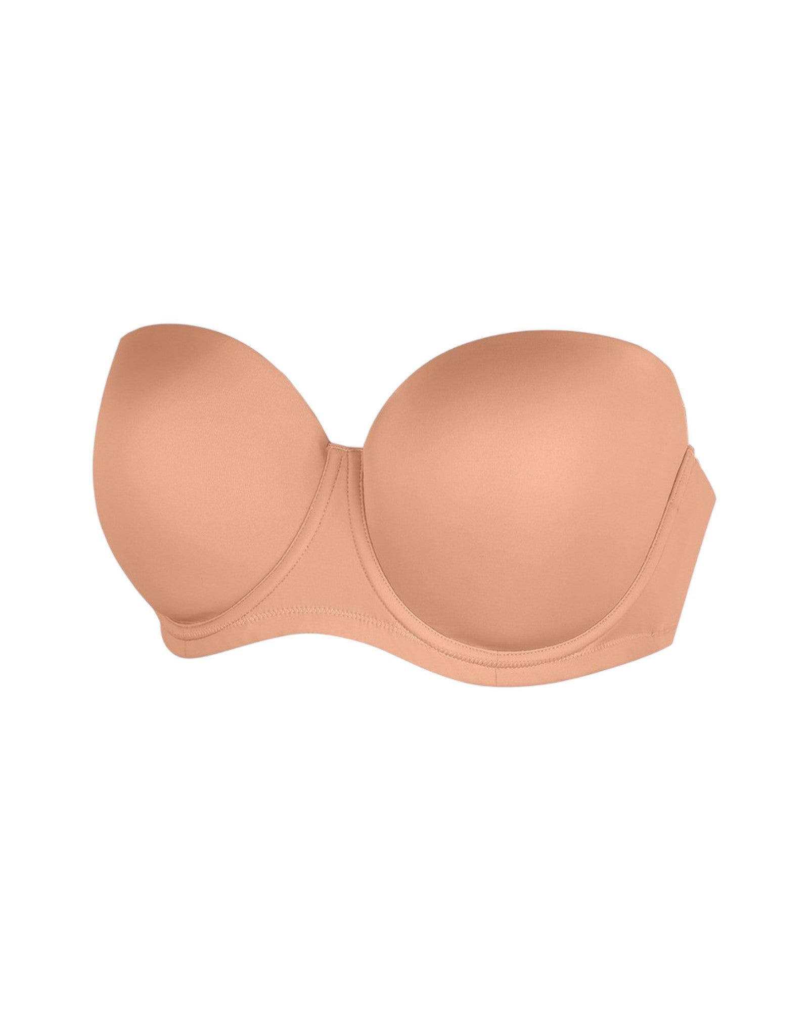 Pear Shapewear Emilia Underwire Strapless Bra Blush Pink 1