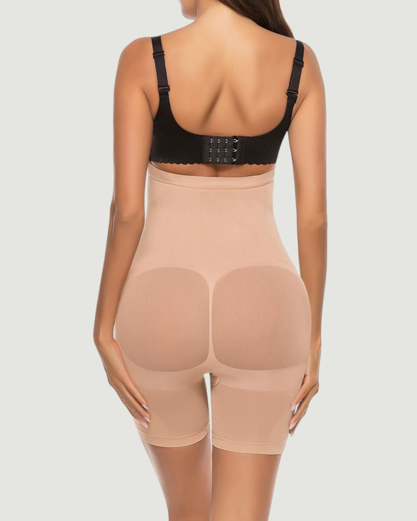 Pear Shapewear Emma Maternity Bodysuit Blush Pink 3