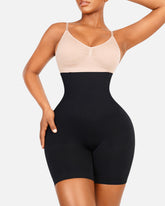 Pear Shapewear Harley High-Waist Mid-Thigh Short Carbon Black 1