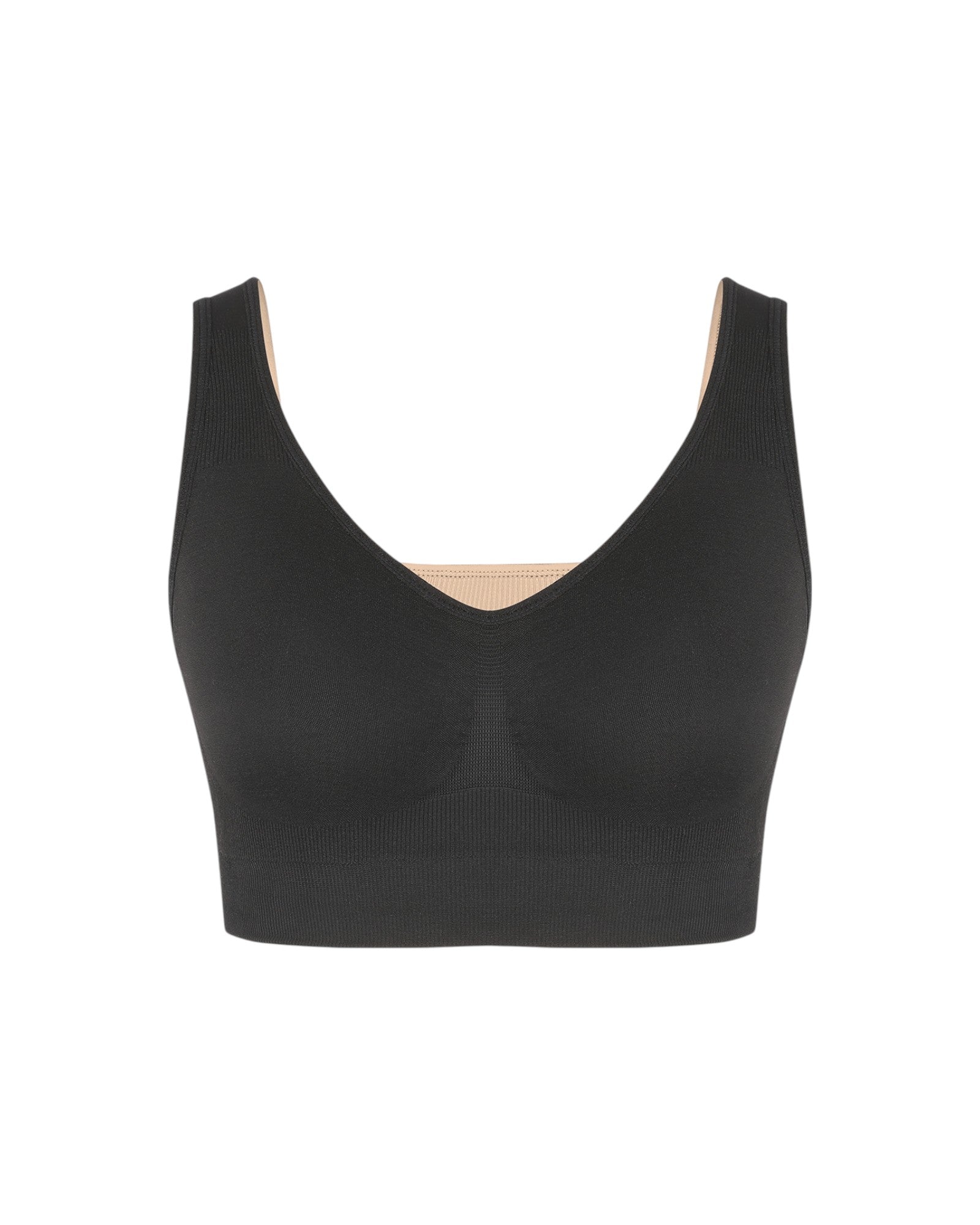 Pear Shapewear Kaia Full Coverage Comfort Bra Carbon Black 2