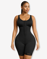 Pear Shapewear Madelyn Mid-Thigh Bodysuit Carbon Black 12