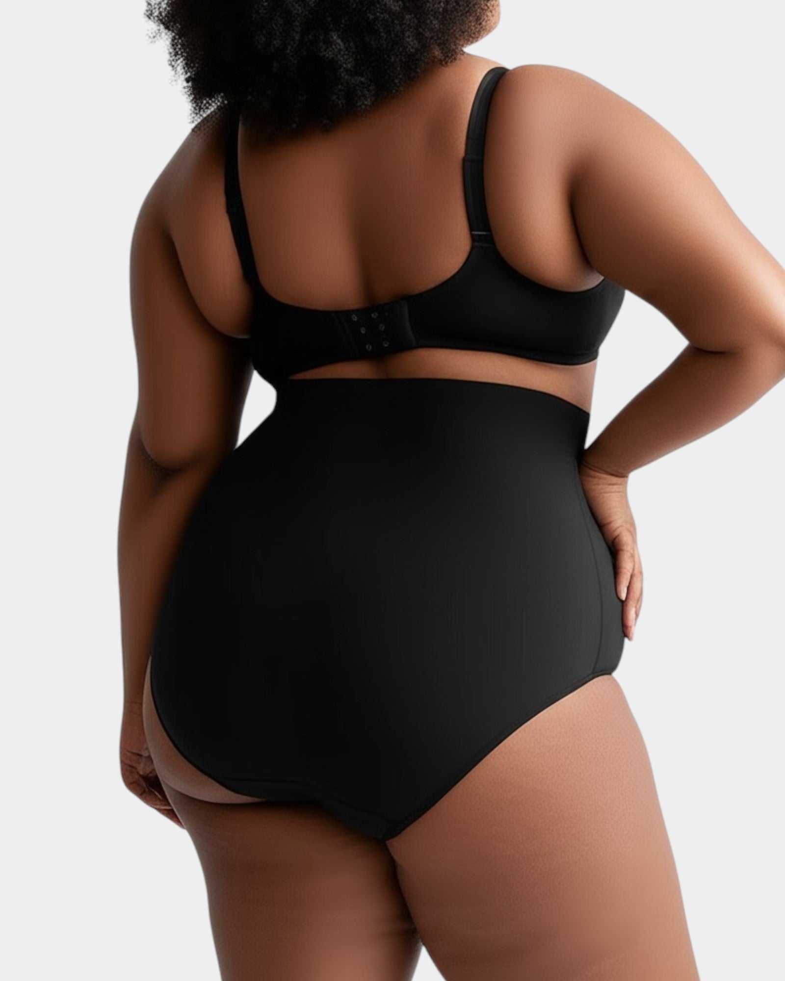 Pear Shapewear Maya High Waist Brief Carbon Black 3