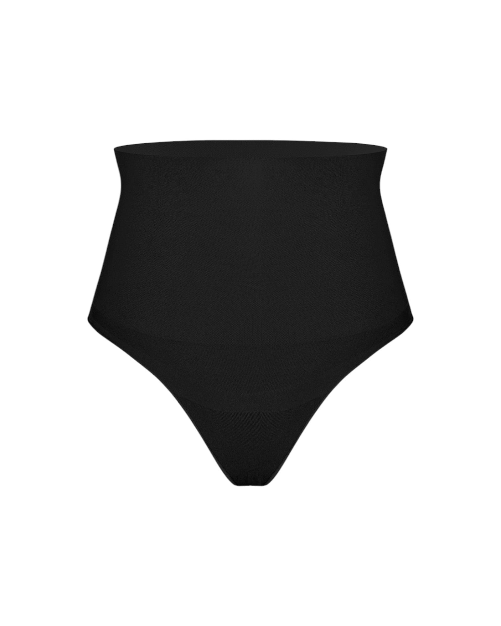 Pear Shapewear Maya High-Waist Thong Carbon Black 2