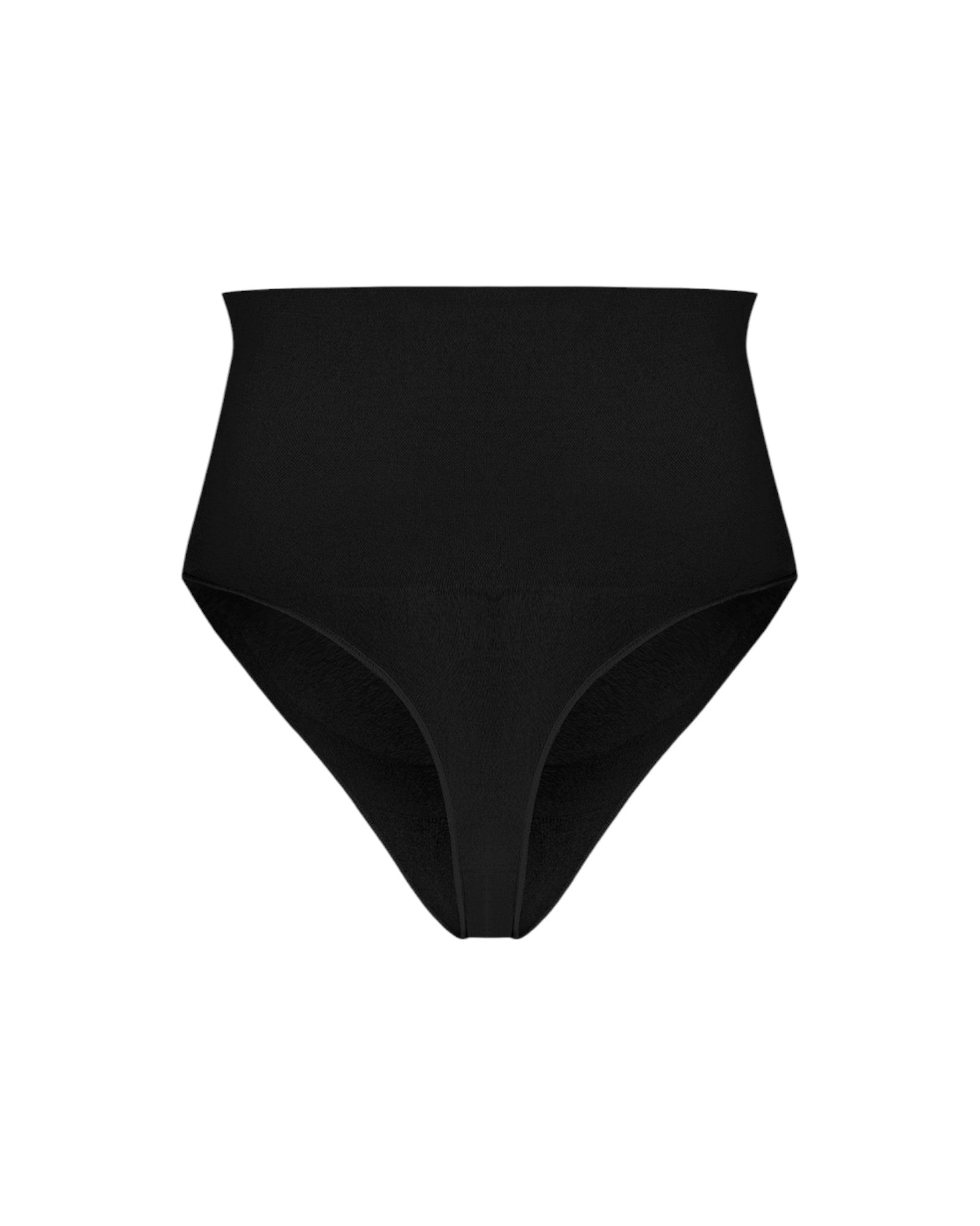 Pear Shapewear Maya High-Waist Thong Carbon Black 3