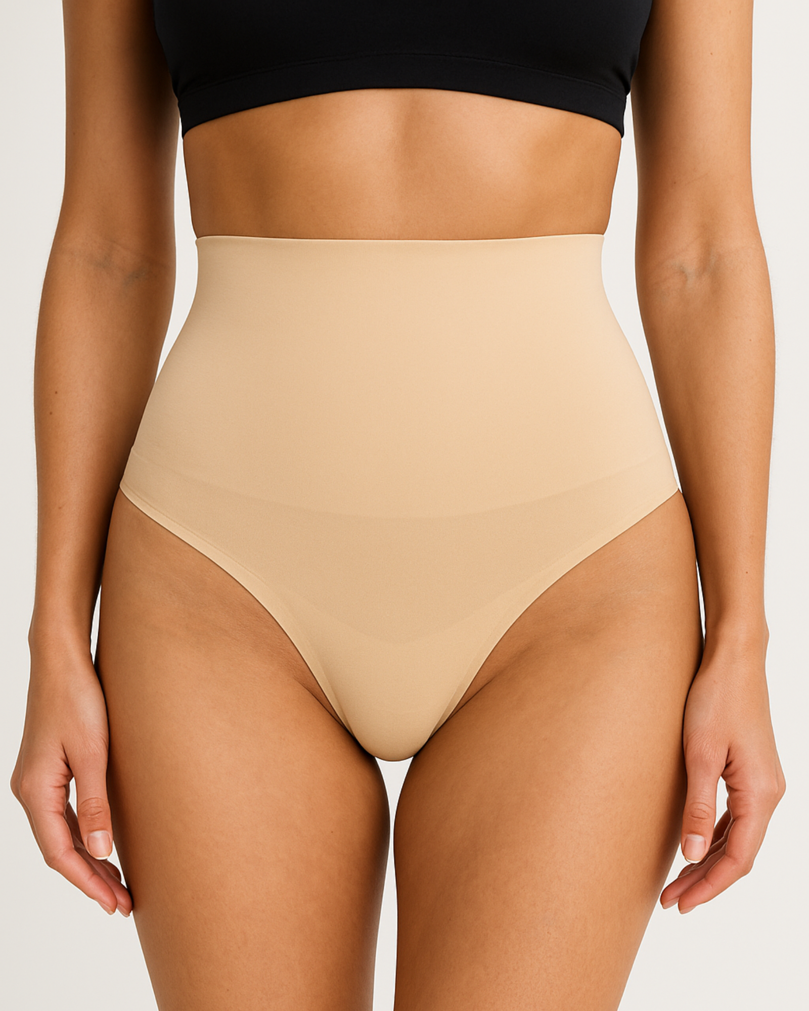 Pear Shapewear Maya High-Waist Underwear Beige 3 Pack