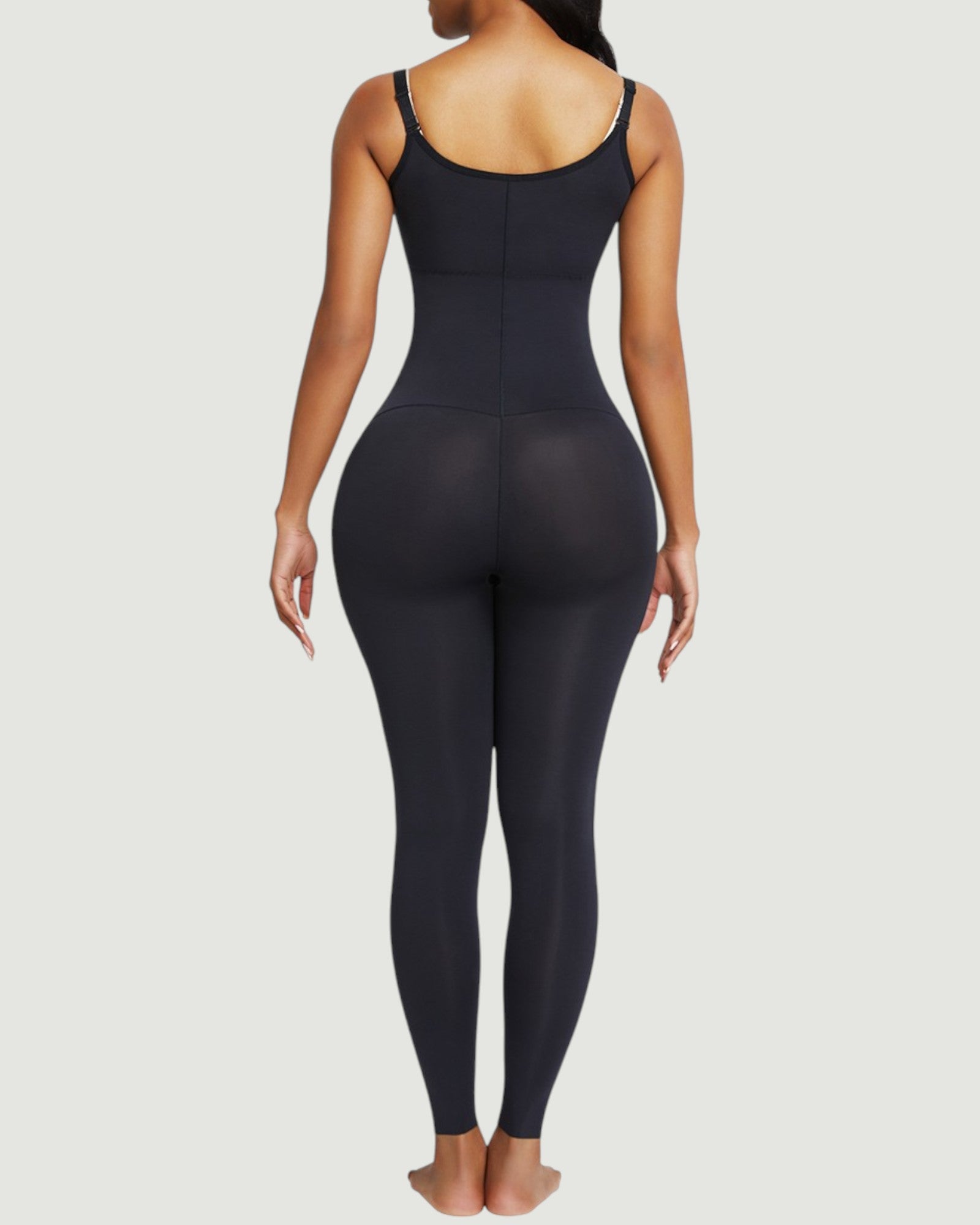 Pear Shapewear Naomi Open-Bust Bodysuit Carbon Black 3