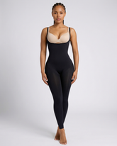 Pear Shapewear Naomi Open-Bust Bodysuit Carbon Black 5