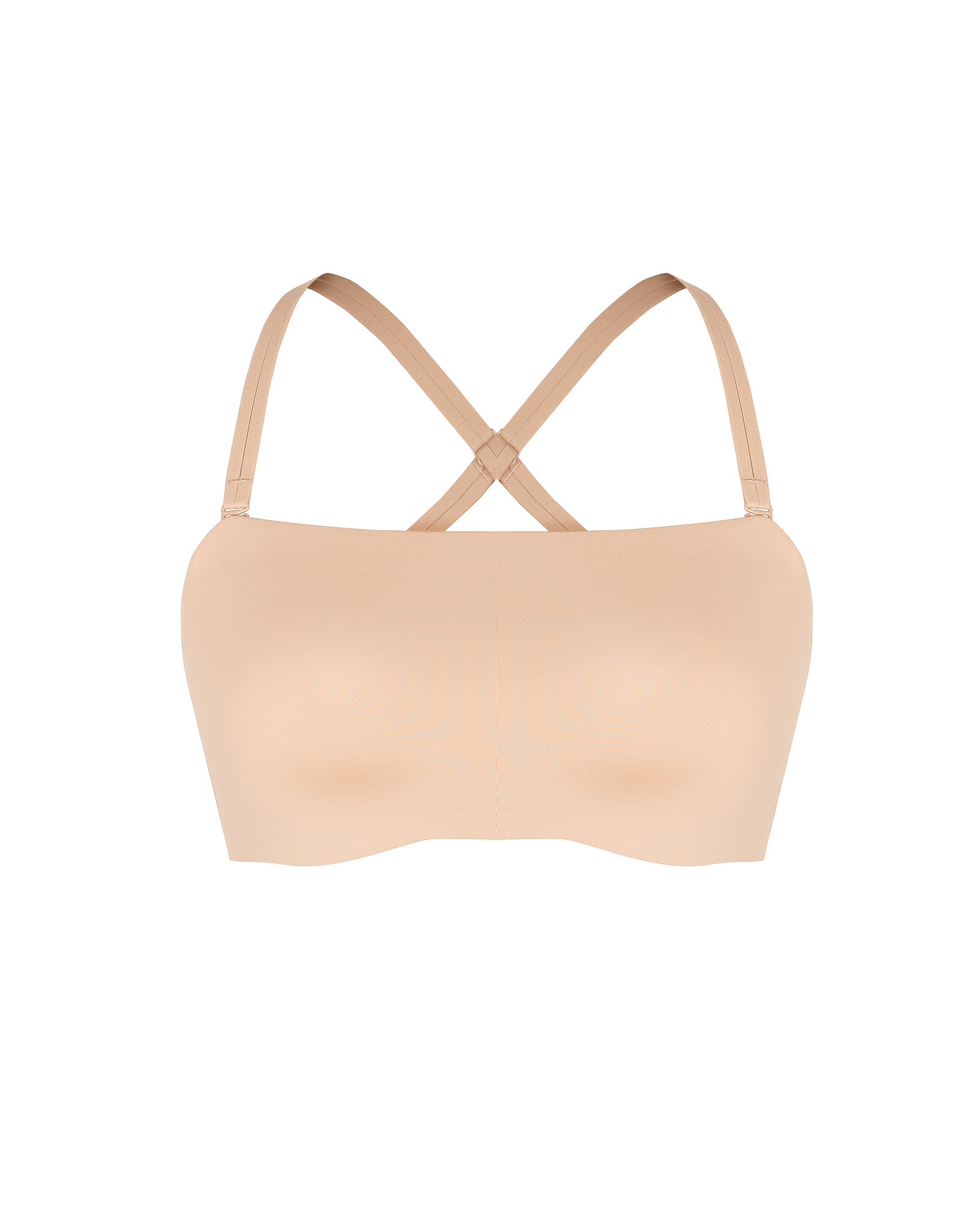Brooke Bandeau Bra Beige 4