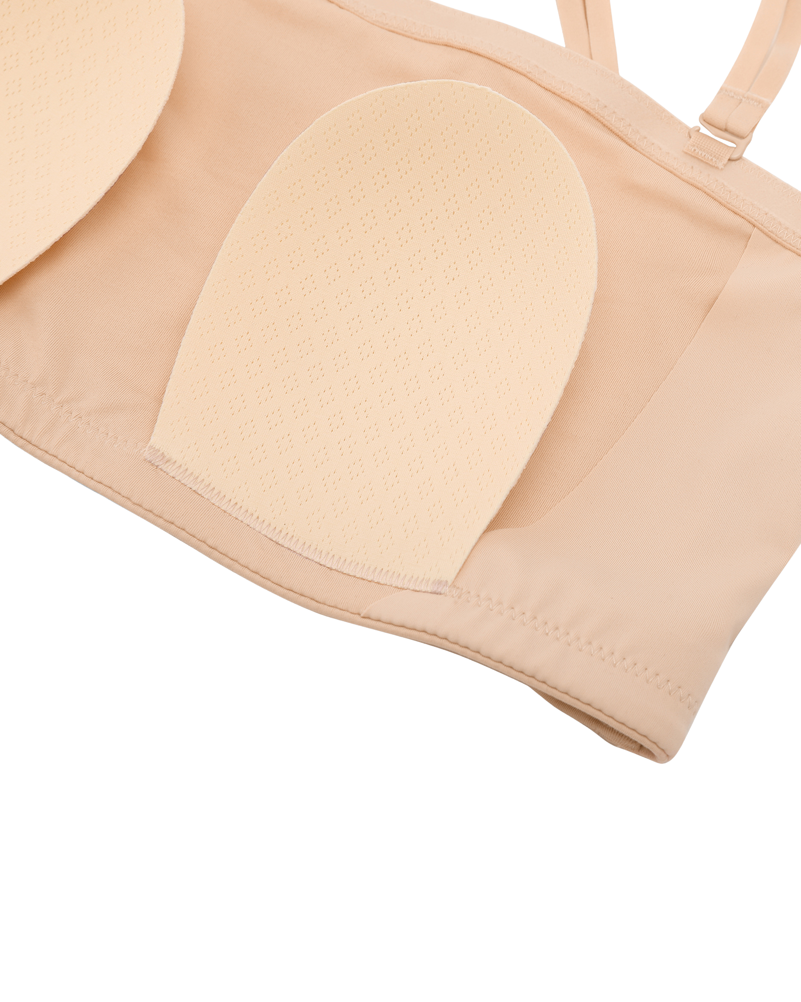 Brooke Bandeau Bra Beige 7
