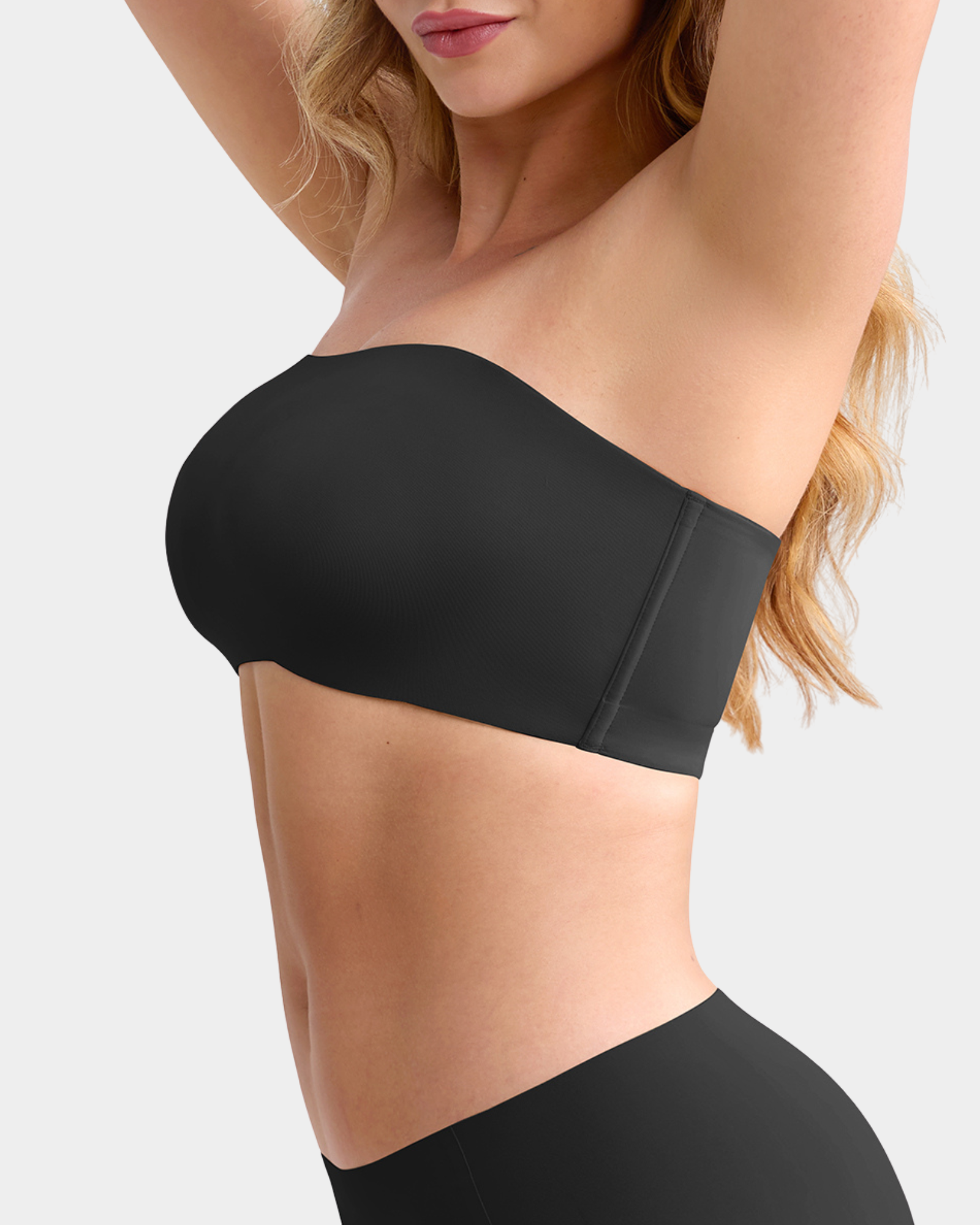 Brooke Bandeau Bra Black 3