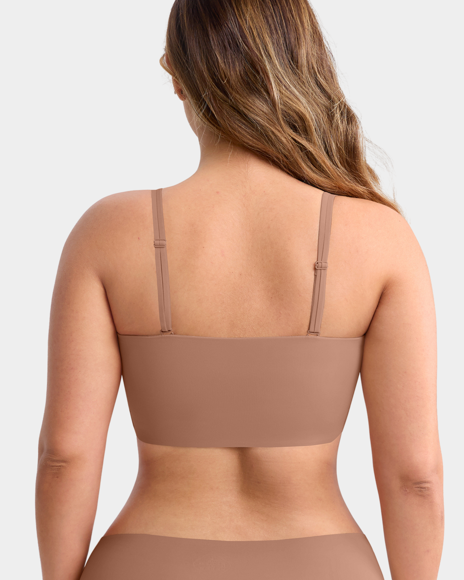 Brooke Bandeau Bra Latte 2