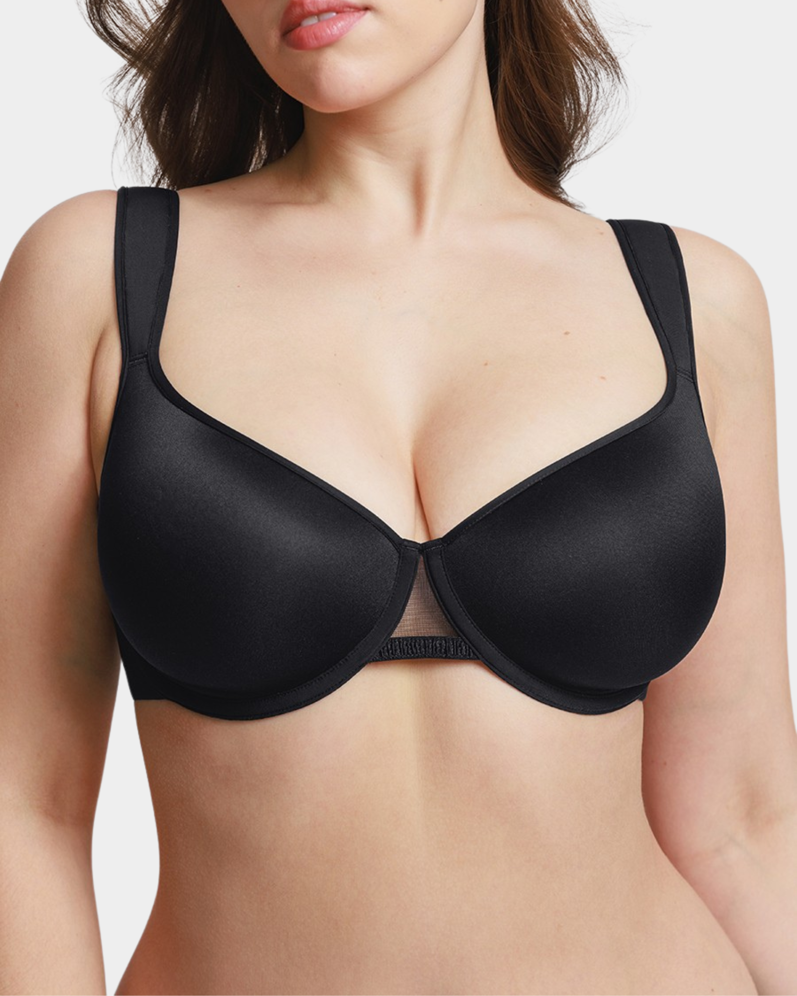 Nadia Full Coverage Minimizer Bra Black 2