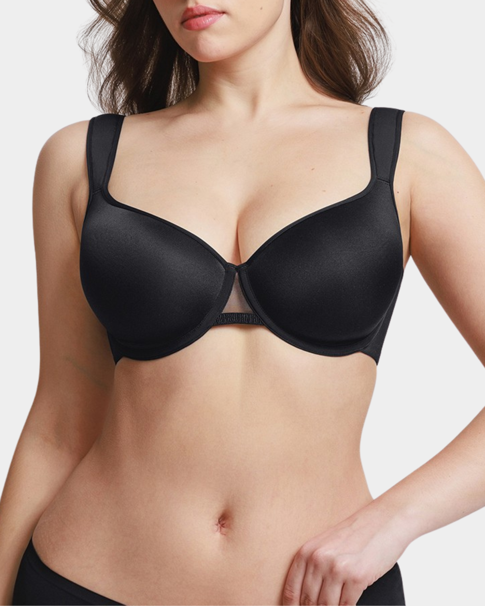 Nadia Full Coverage Minimizer Bra Black 3