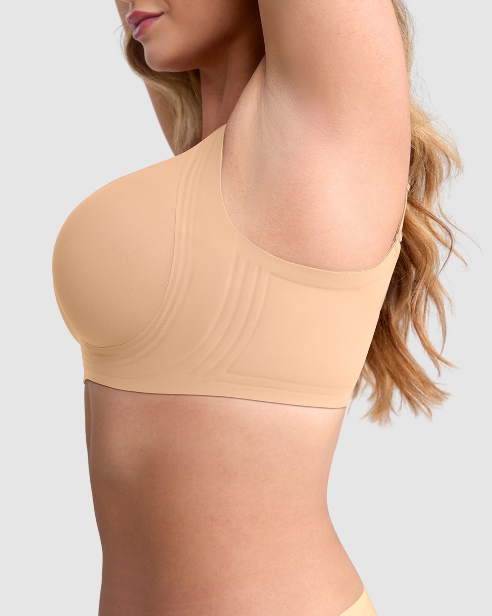 Pear Shapewear Vera Full Coverage Jelly-Lift Bra Beige 6