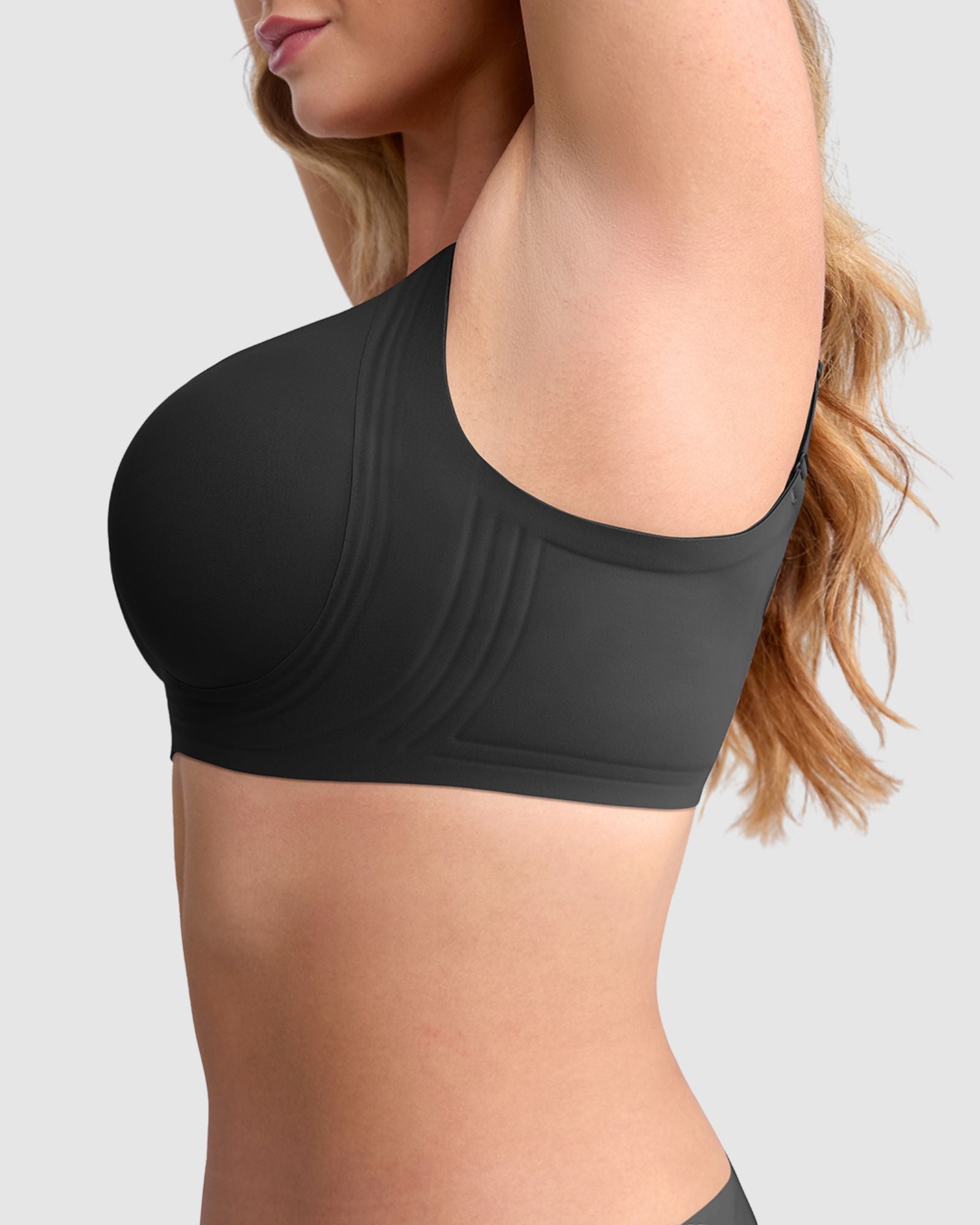 Pear Shapewear Vera Full Coverage Jelly-Lift Bra Black 2