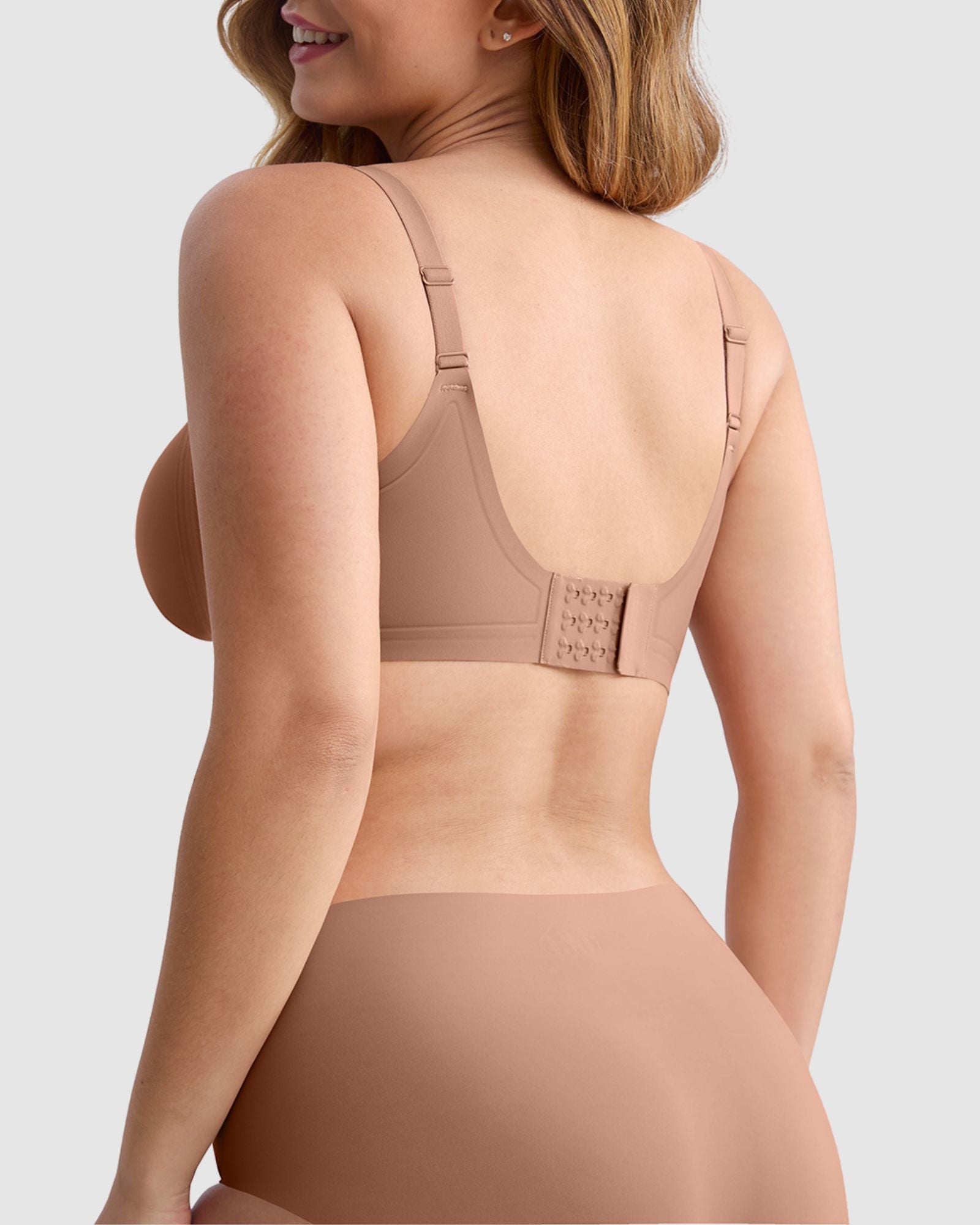 Pear Shapewear Vera Full Coverage Jelly-Lift Bra Latte 2
