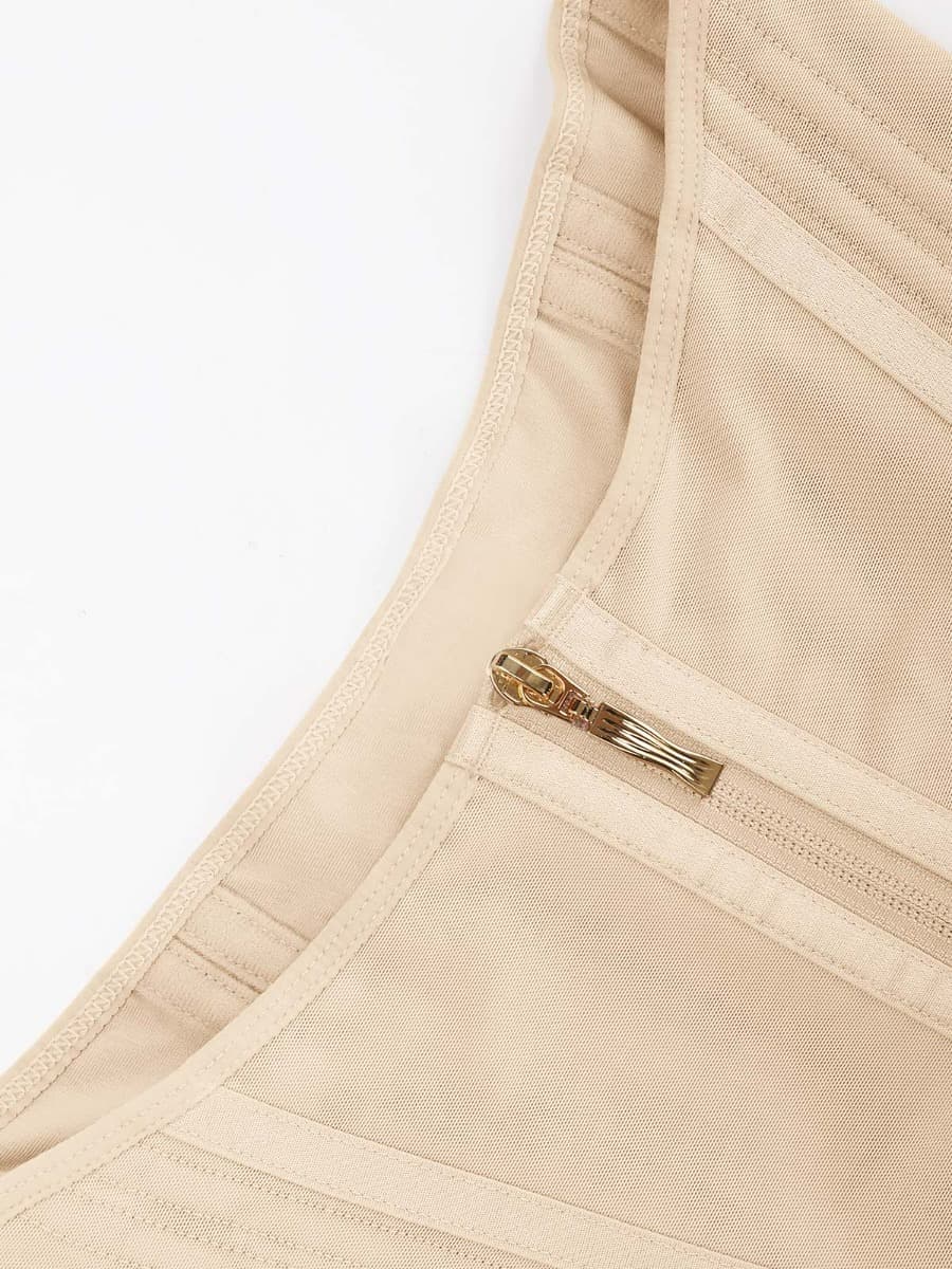 Pear Shapewear Alana Waist Trainer Champagne Beige 12