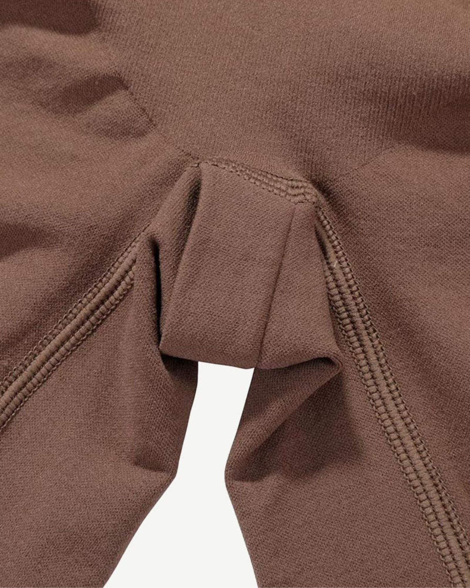 Pear Shapewear Alexandra Mid-Thigh Bodysuit Mocha Brown 9