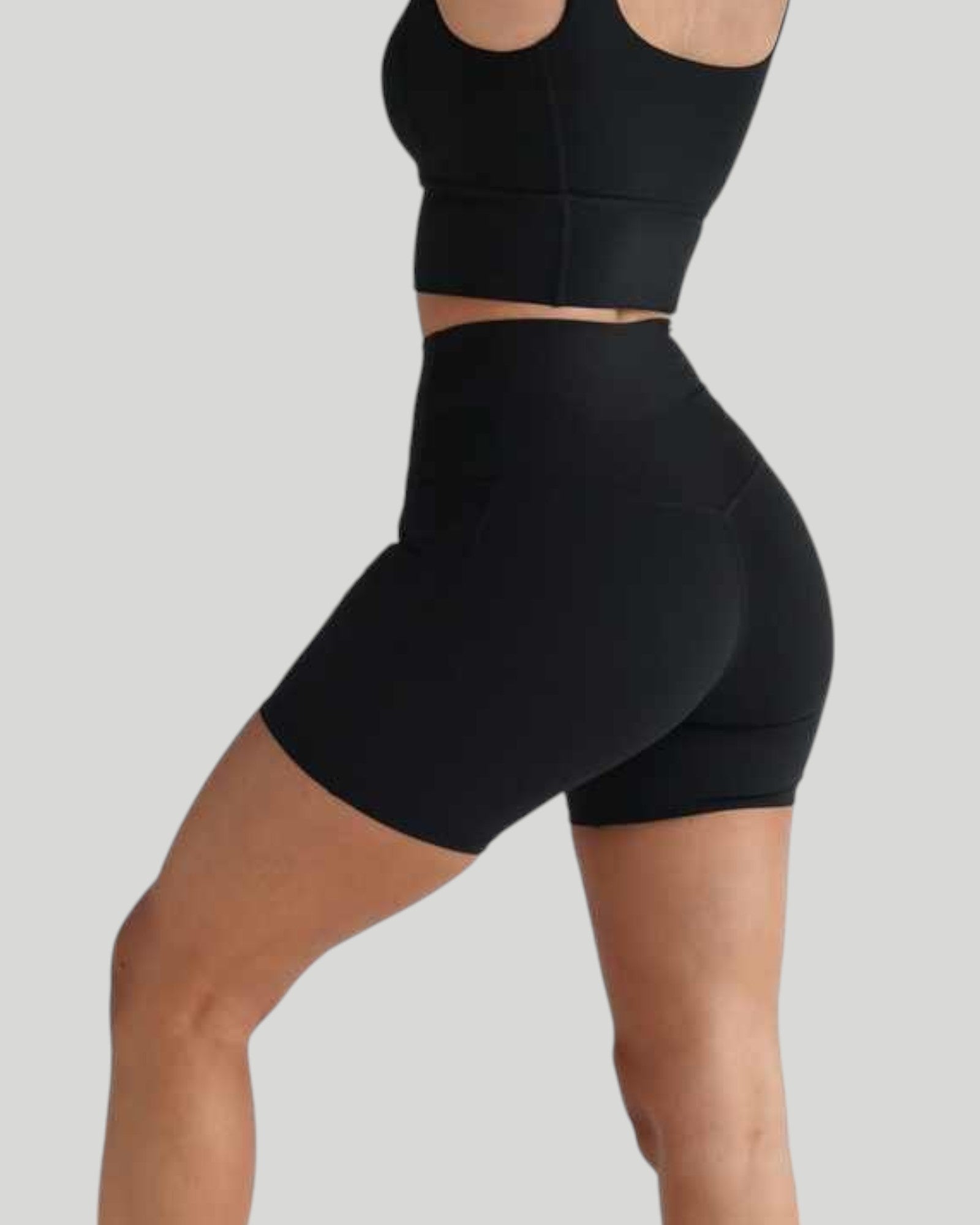 Pear Shapewear Alina High Impact Sports Bra Carbon Black 5