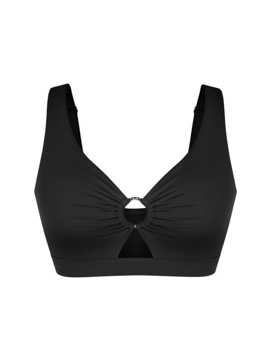 Pear Shapewear Amalfi High Rise Bikini Set Black 11