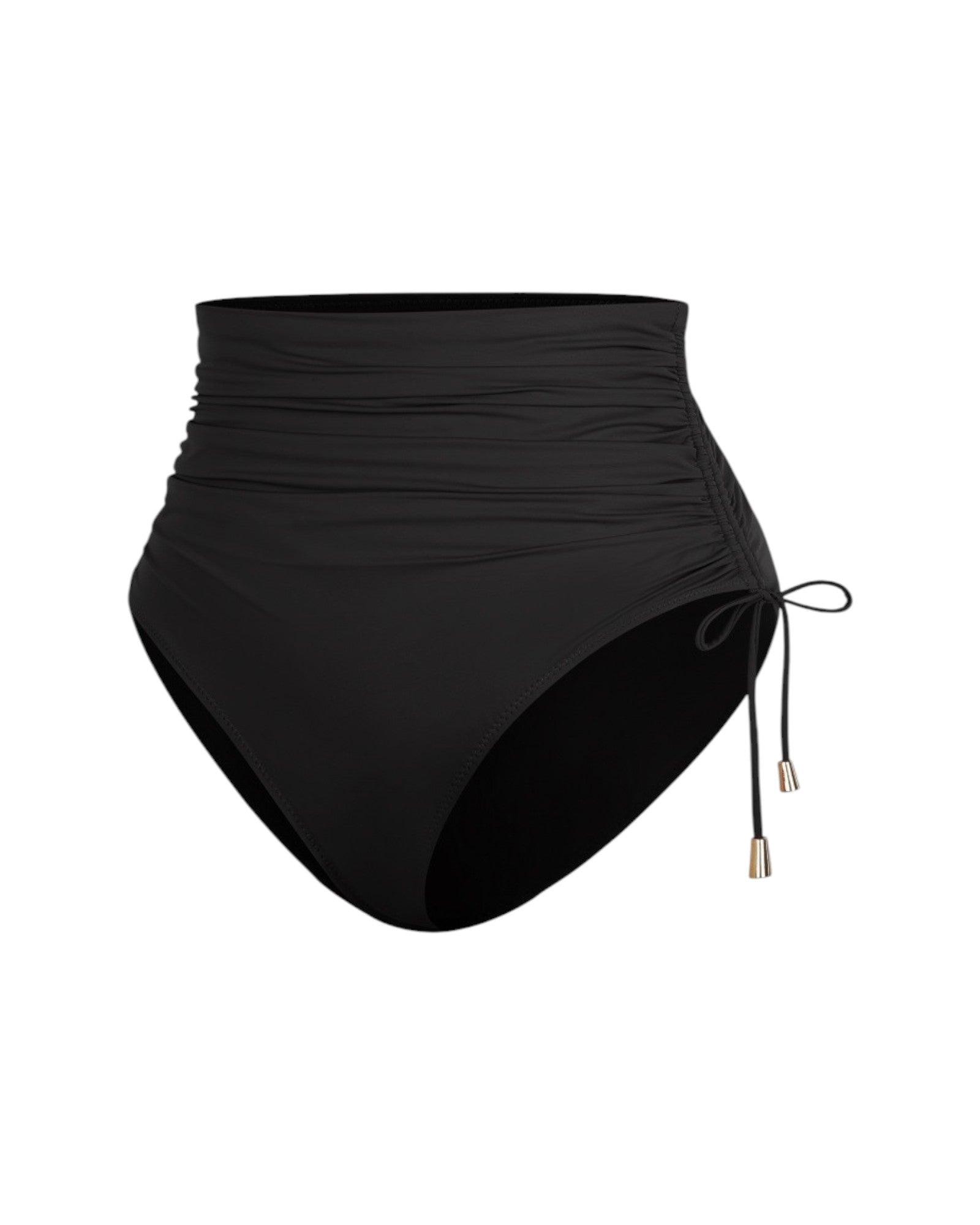 Pear Shapewear Amalfi High Rise Bikini Set Black 13