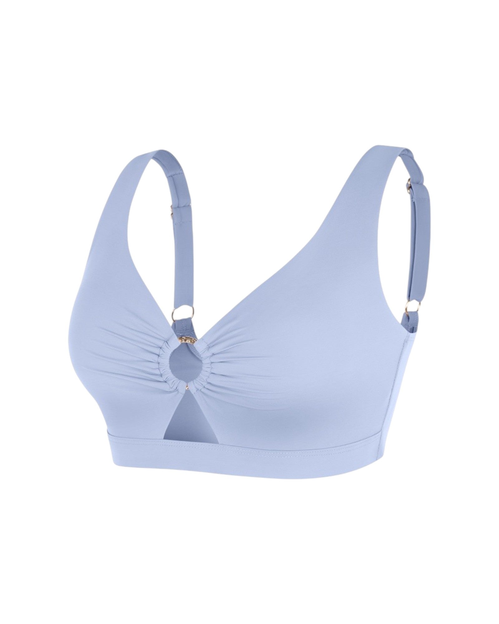 Pear Shapewear Amalfi High Rise Bikini Set Blue 3