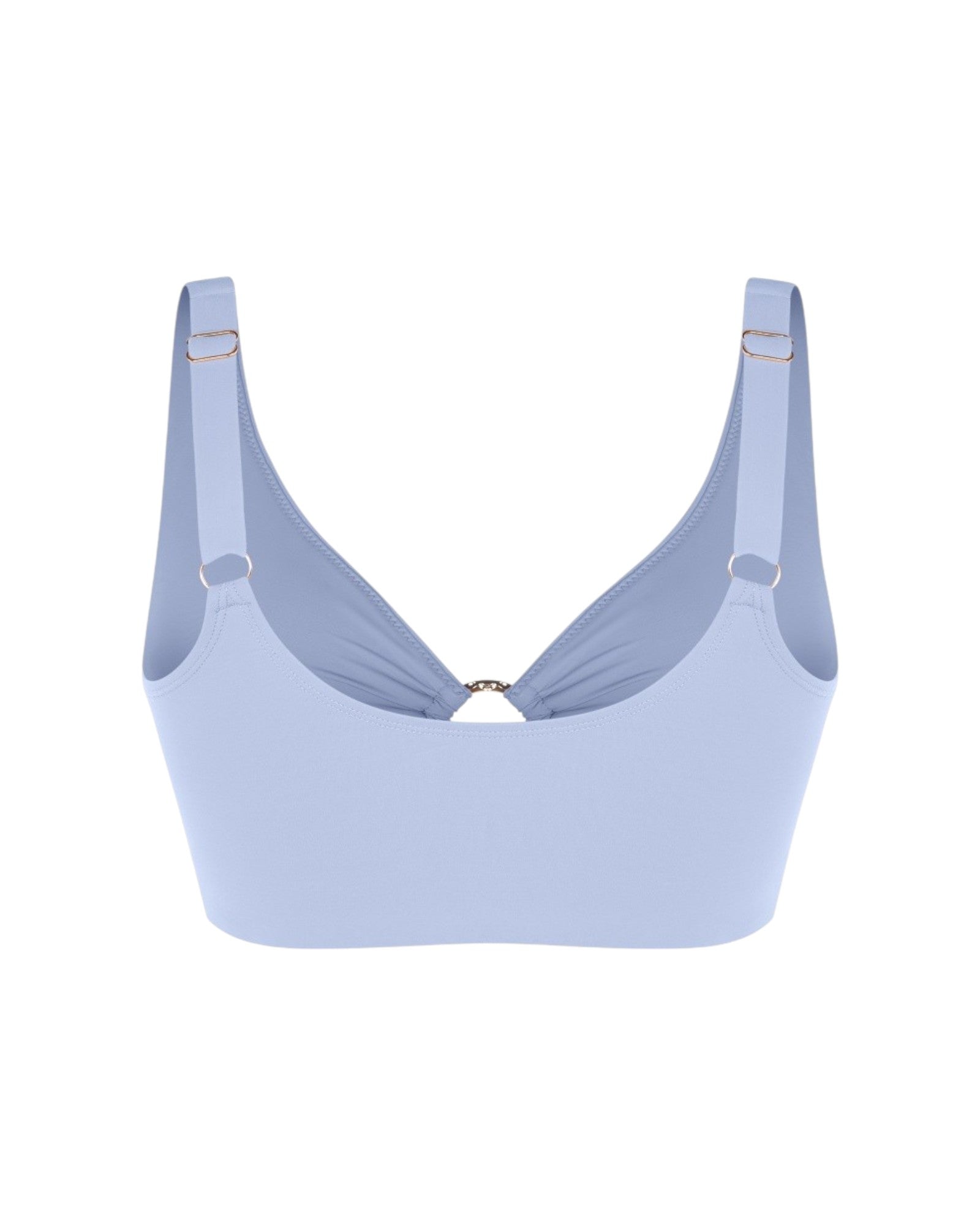 Pear Shapewear Amalfi High Rise Bikini Set Blue 9