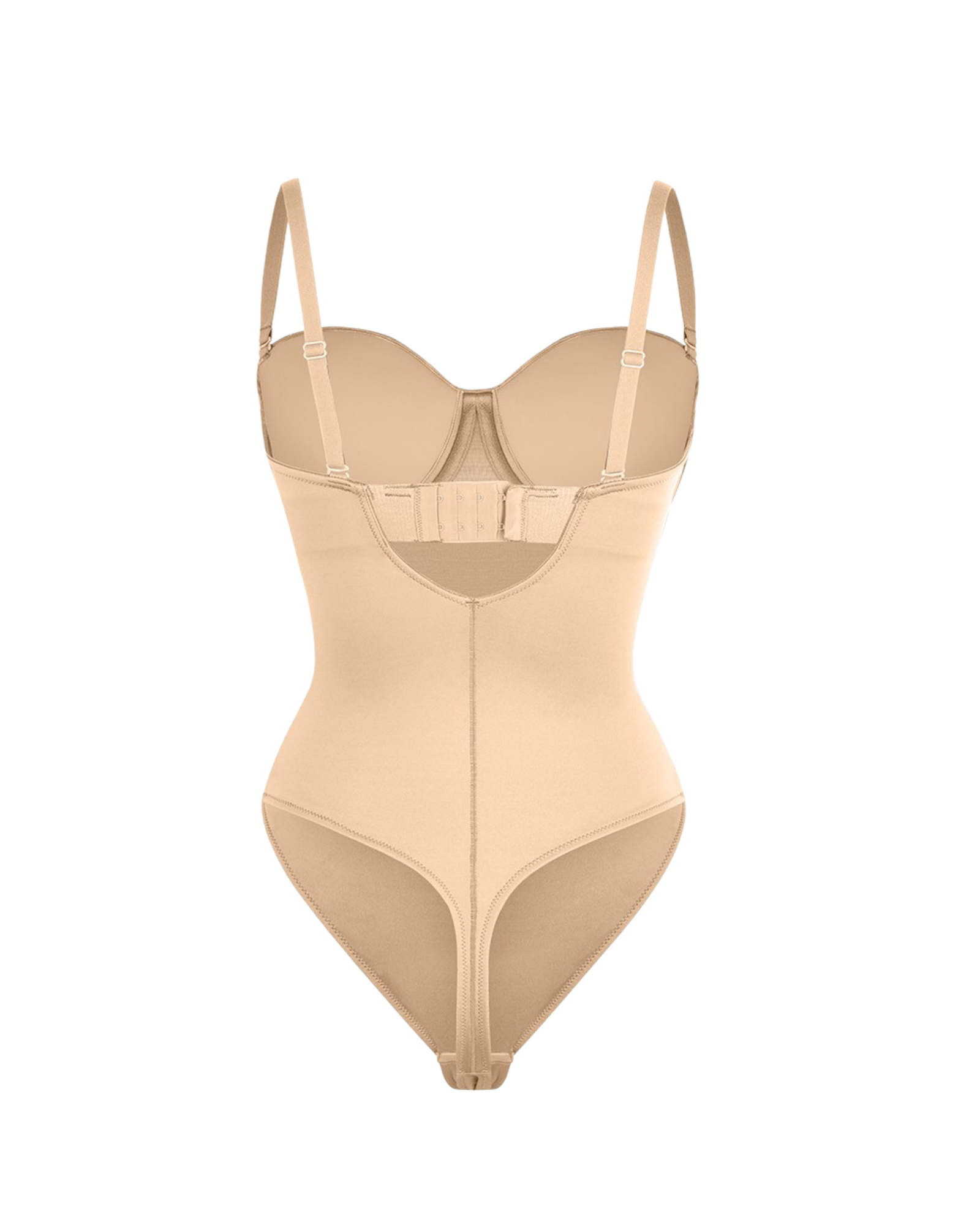 Pear Shapewear Amari Strapless Bodysuit Beige 12