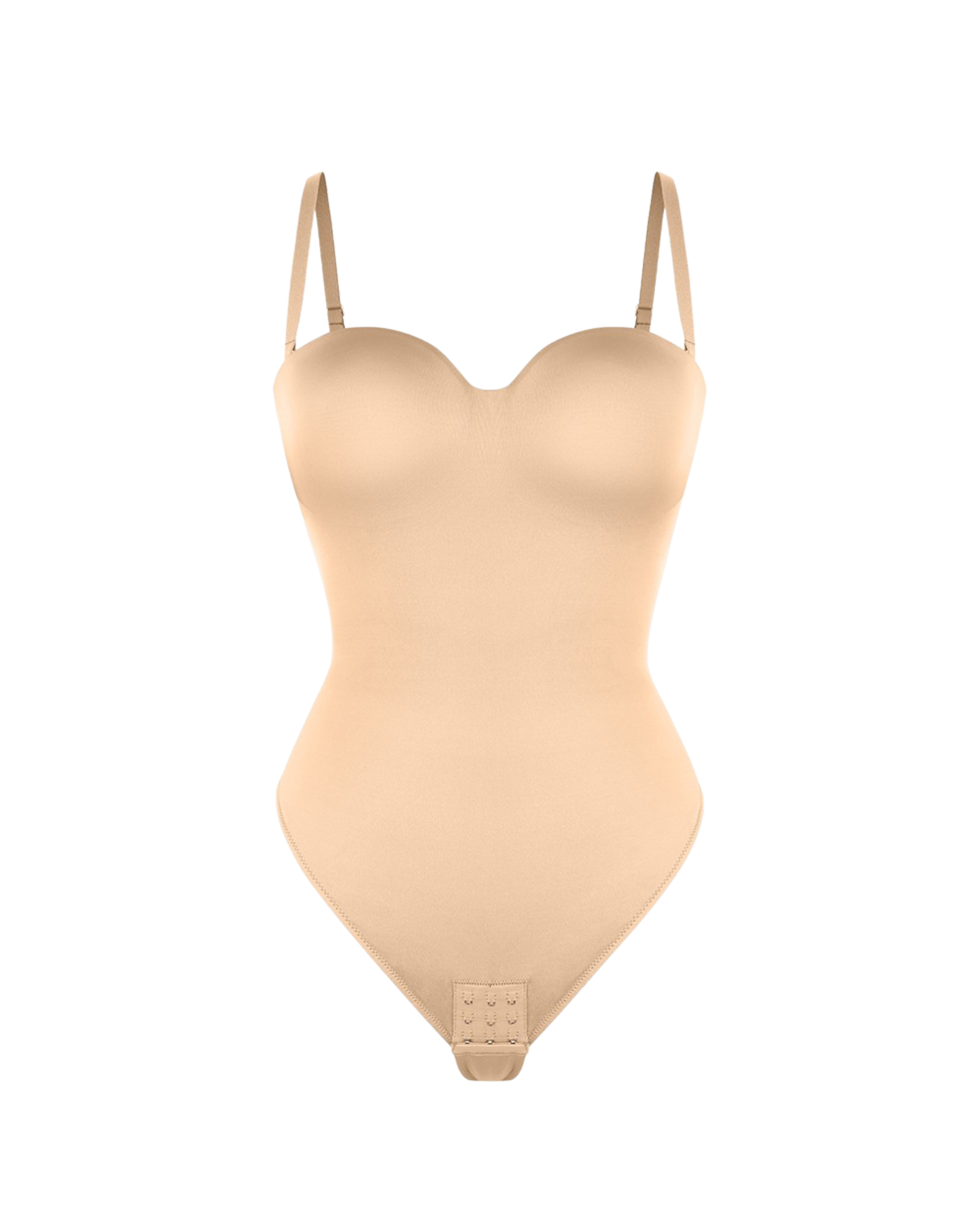 Pear Shapewear Amari Strapless Bodysuit Beige 7