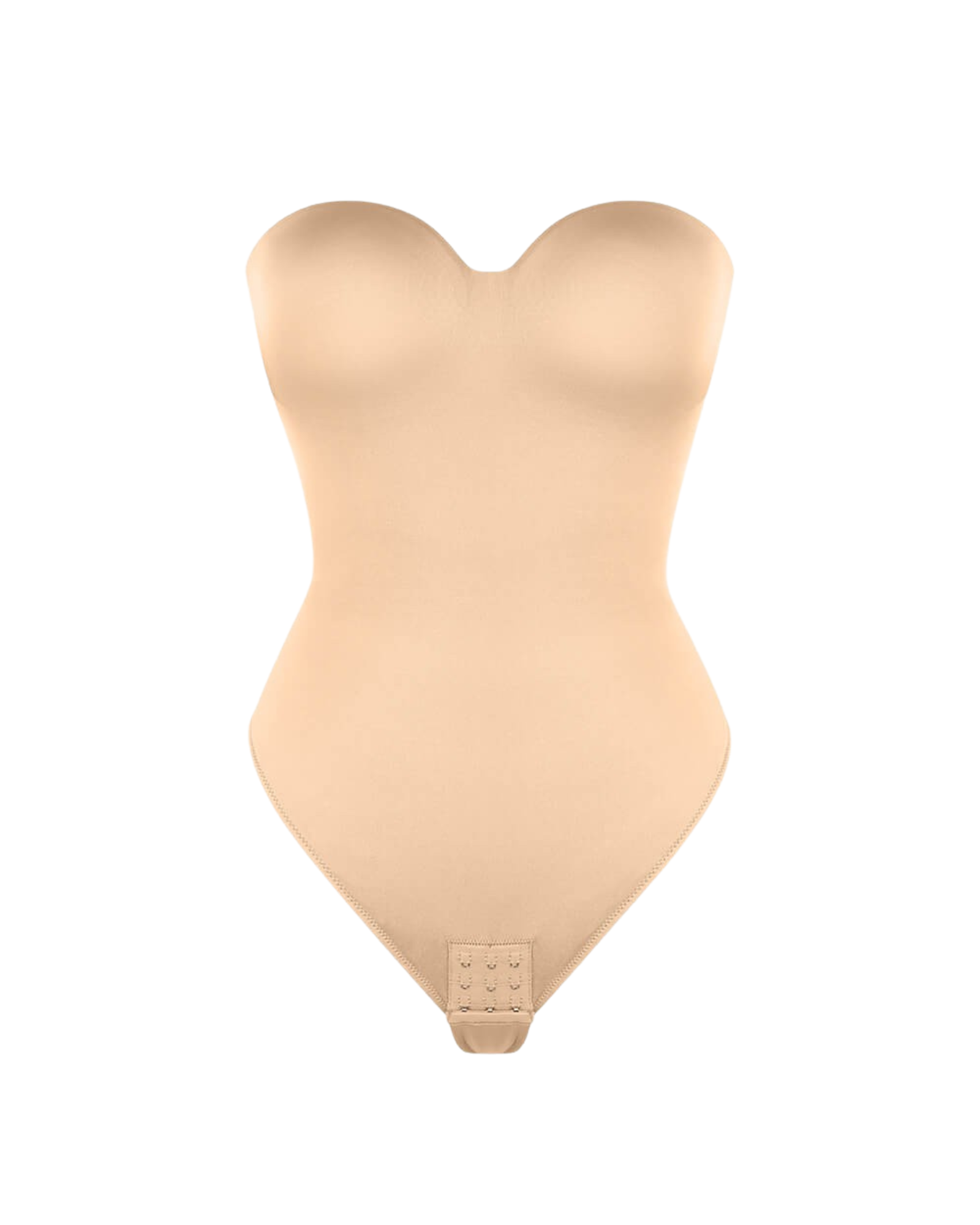 Pear Shapewear Amari Strapless Bodysuit Beige 9