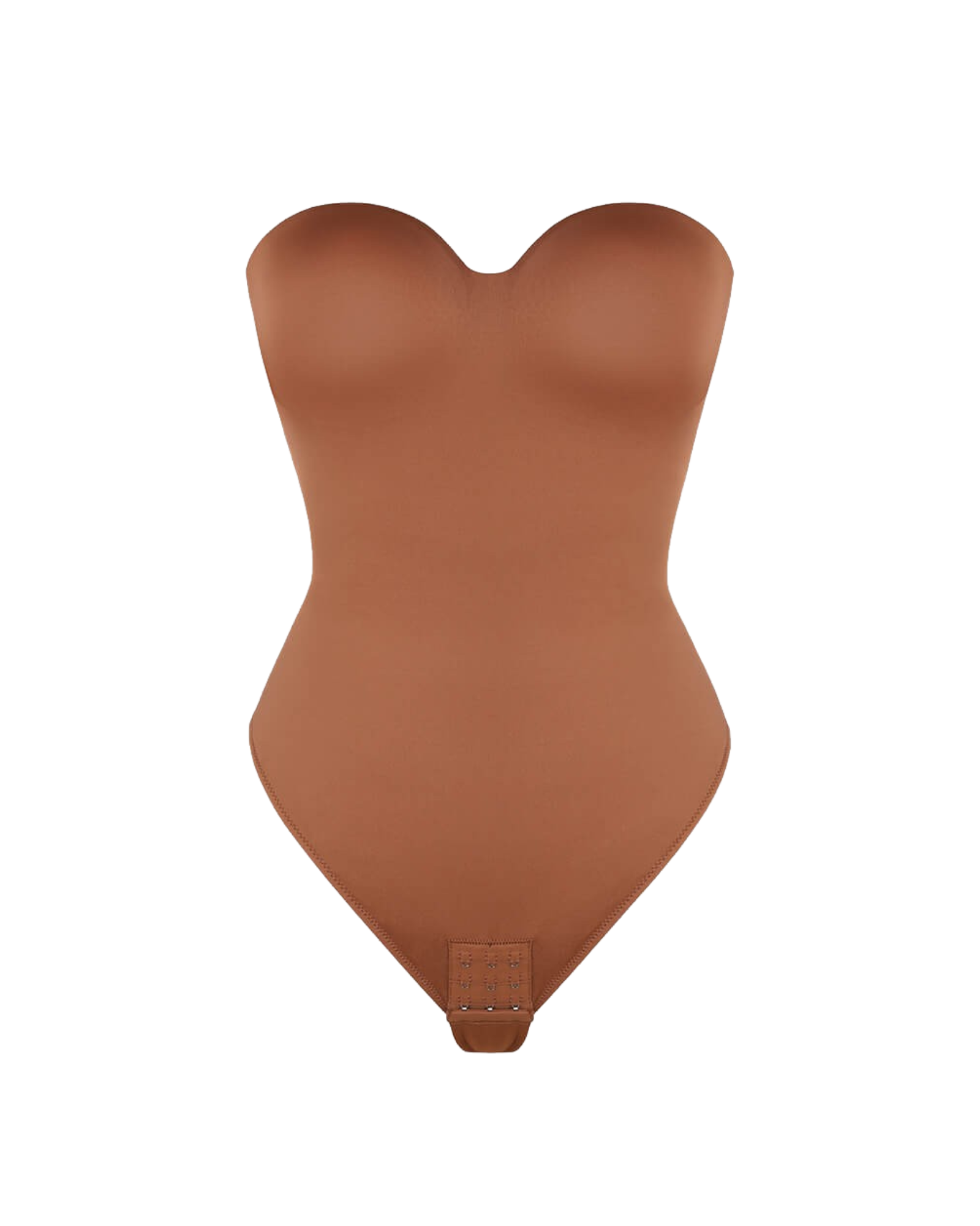 Pear Shapewear Amari Strapless Bodysuit Brown 12
