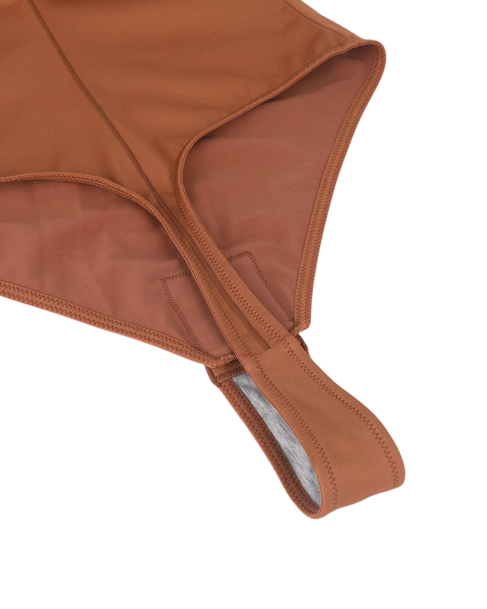 Pear Shapewear Amari Strapless Bodysuit Brown 13
