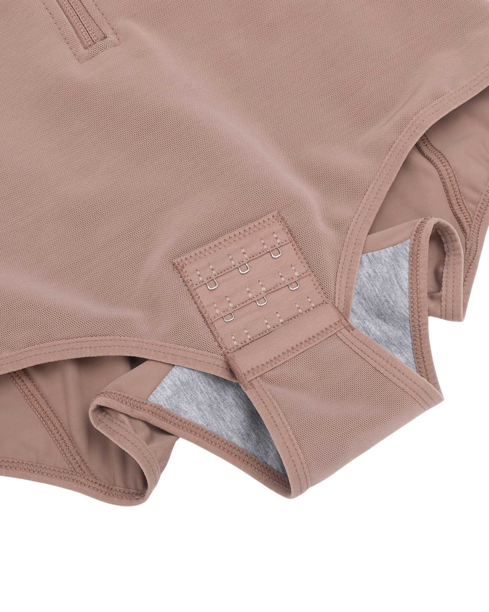 Pear Shapewear Ariana Brief Bodysuit Latte 7