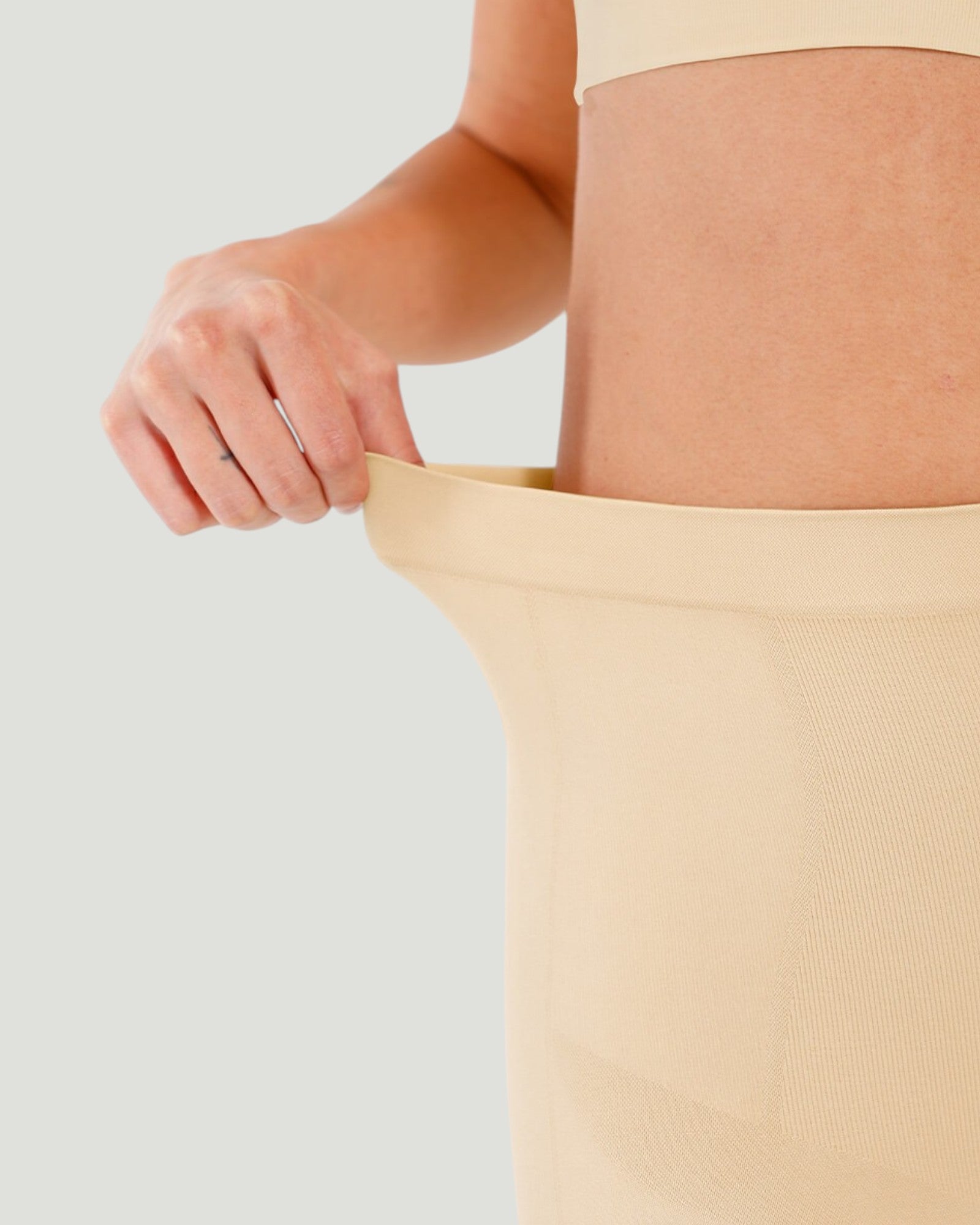 Pear Shapewear Ayla Mid-Thigh Apricot 3
