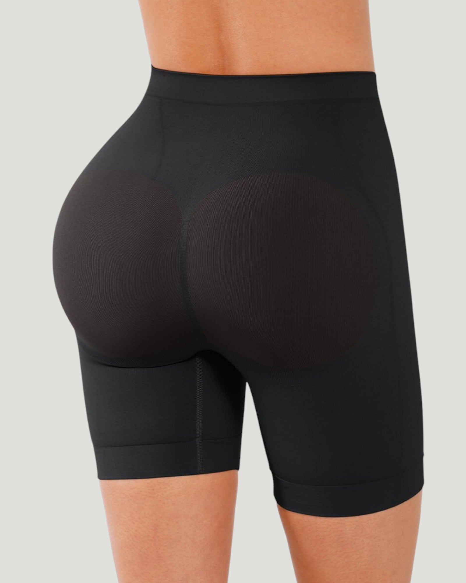 Pear Shapewear Ayla Mid-Thigh Carbon Black 8