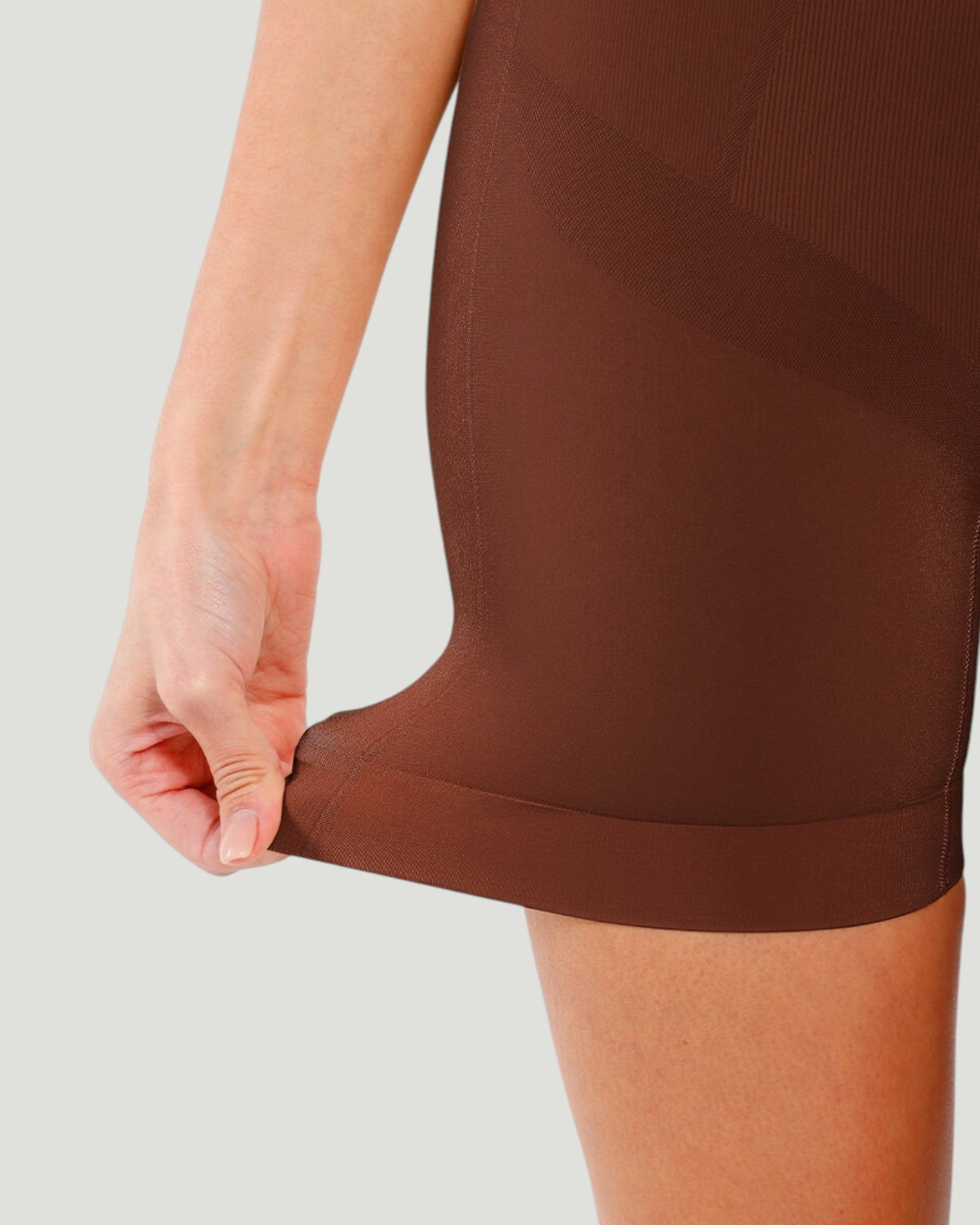 Pear Shapewear Ayla Mid-Thigh Cocao Brown 7