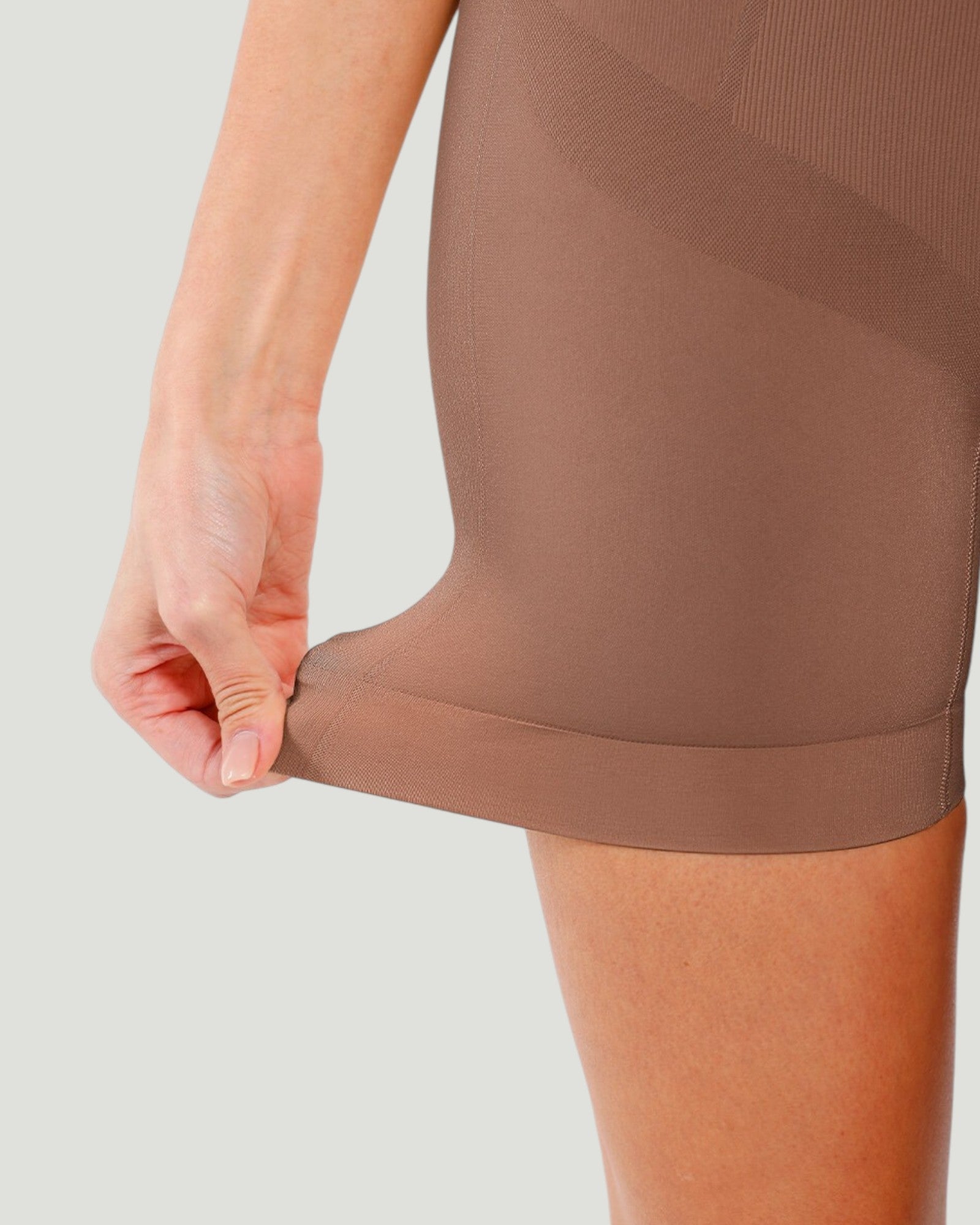 Pear Shapewear Ayla Mid-Thigh Mocha Brown 7