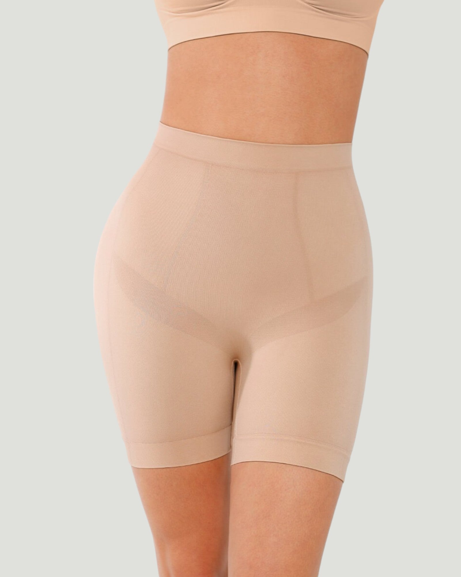 Pear Shapewear Ayla Mid-Thigh Short Pink Blush 4