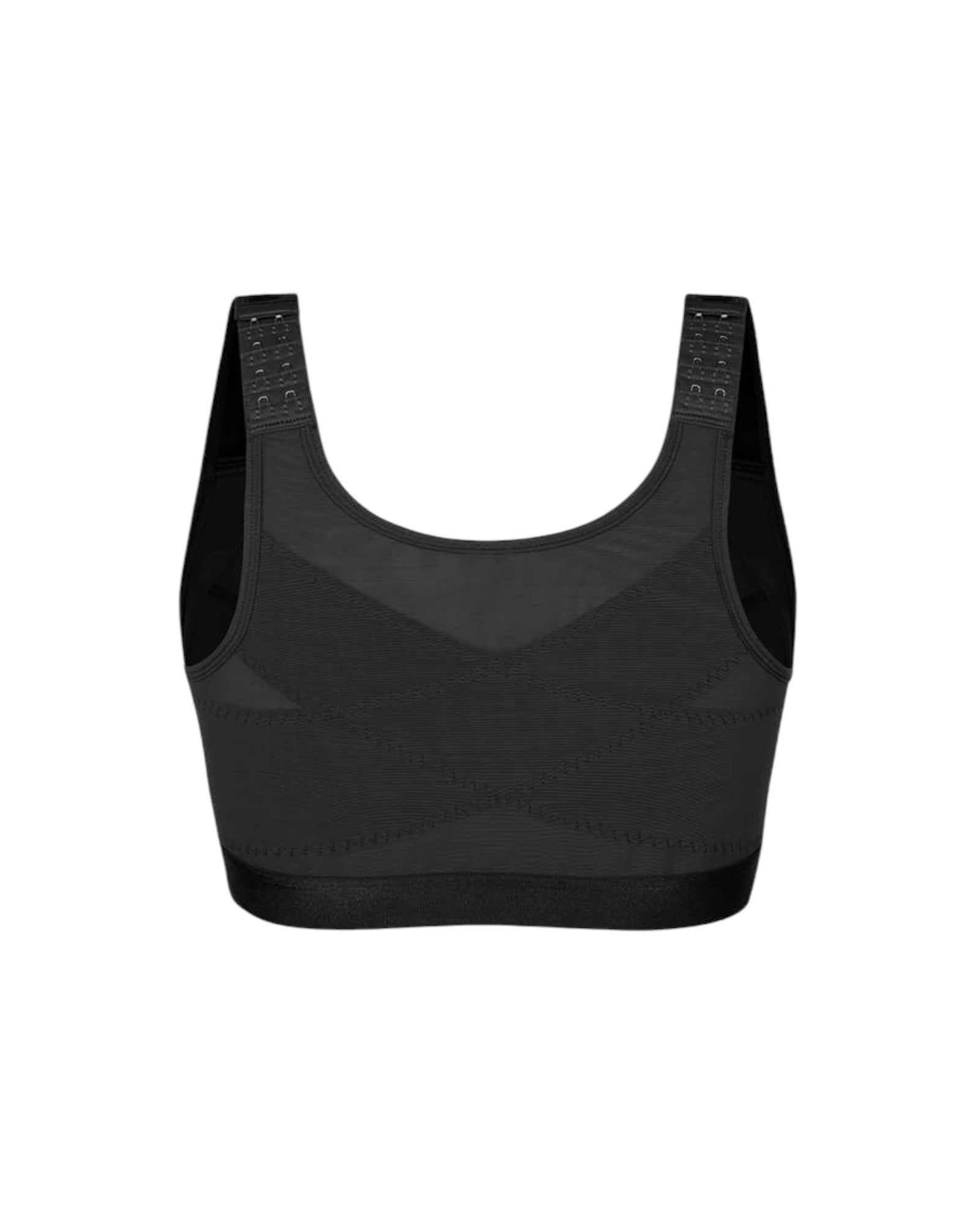 Pear Shapewear Blair Full Coverage Front-Closure Bra Carbon Black 5