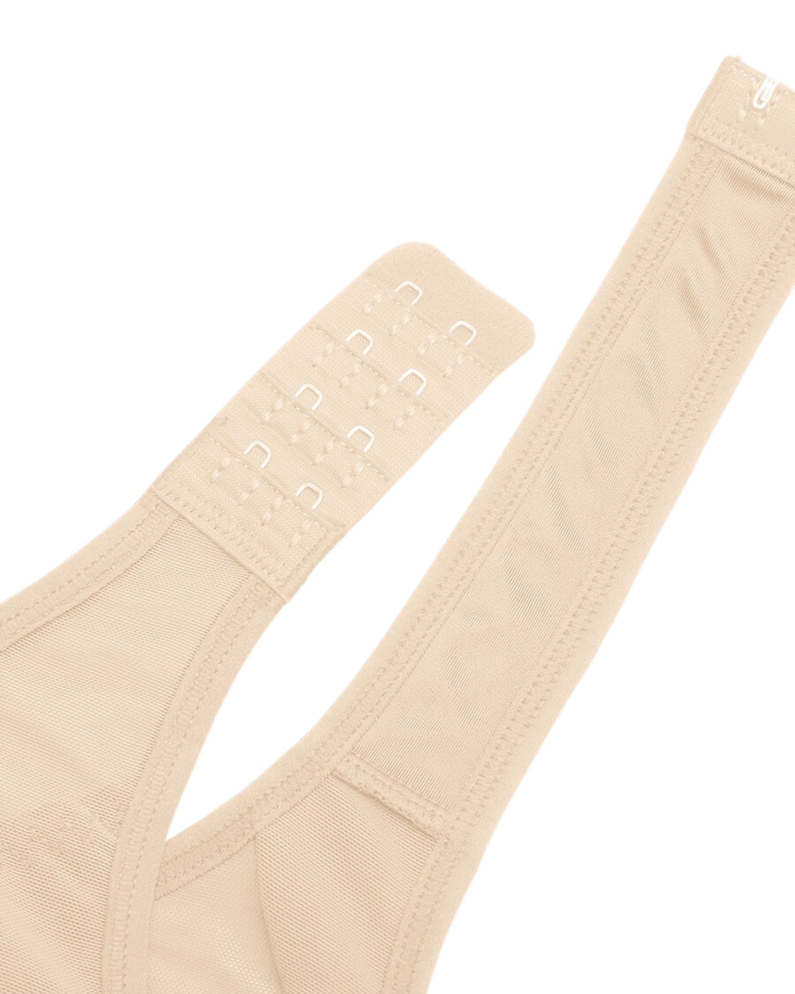 Pear Shapewear Blair Full Coverage Front-Closure Bra Champagne Beige 6