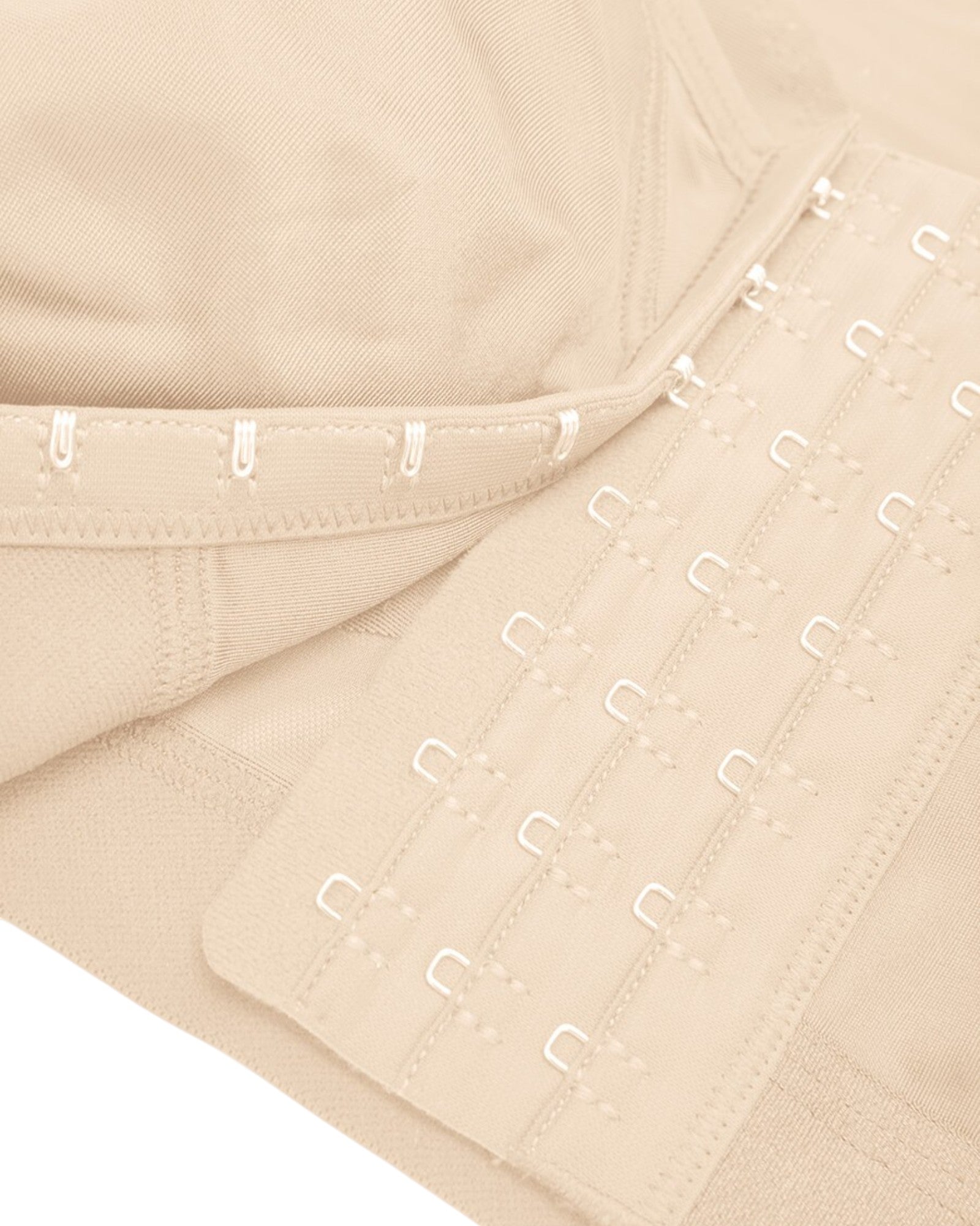 Pear Shapewear Blair Full Coverage Front-Closure Bra Champagne Beige 7