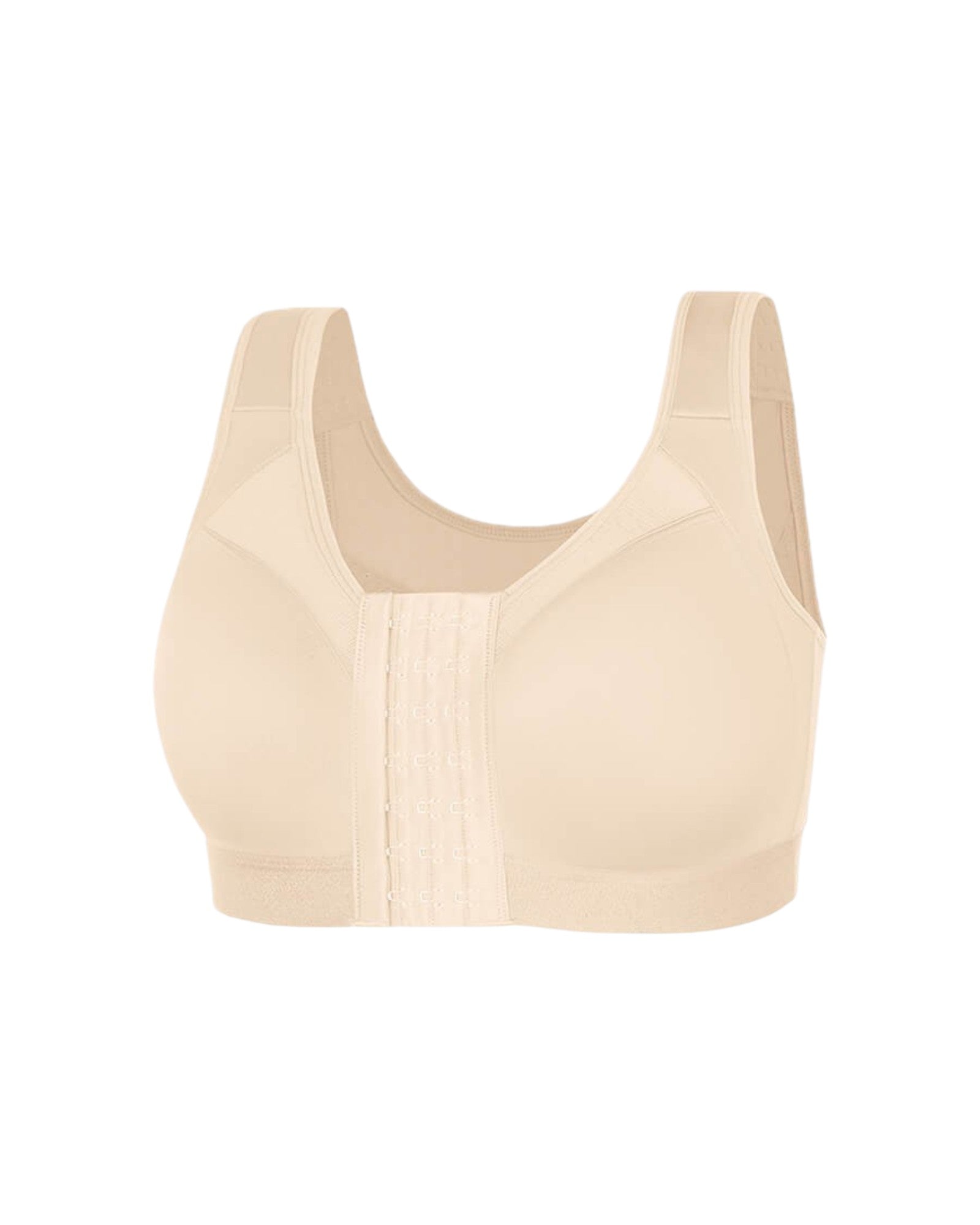 Pear Shapewear Blair Full Coverage Front-Closure Bra Champagne Beige 9