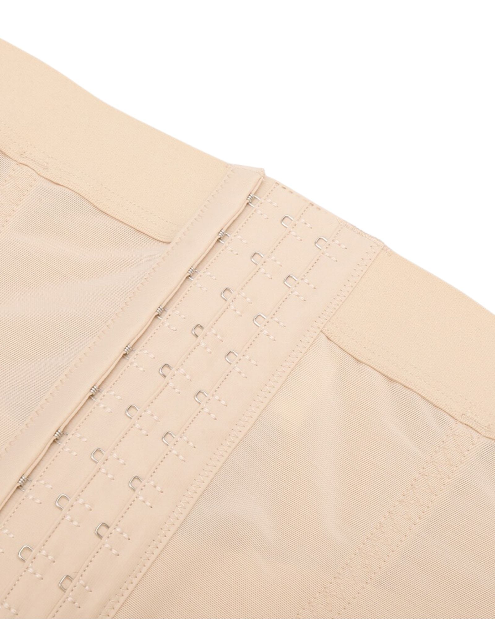 Pear Shapewear Celine High-Waist Mid-Thigh Short Champagne Beige 10