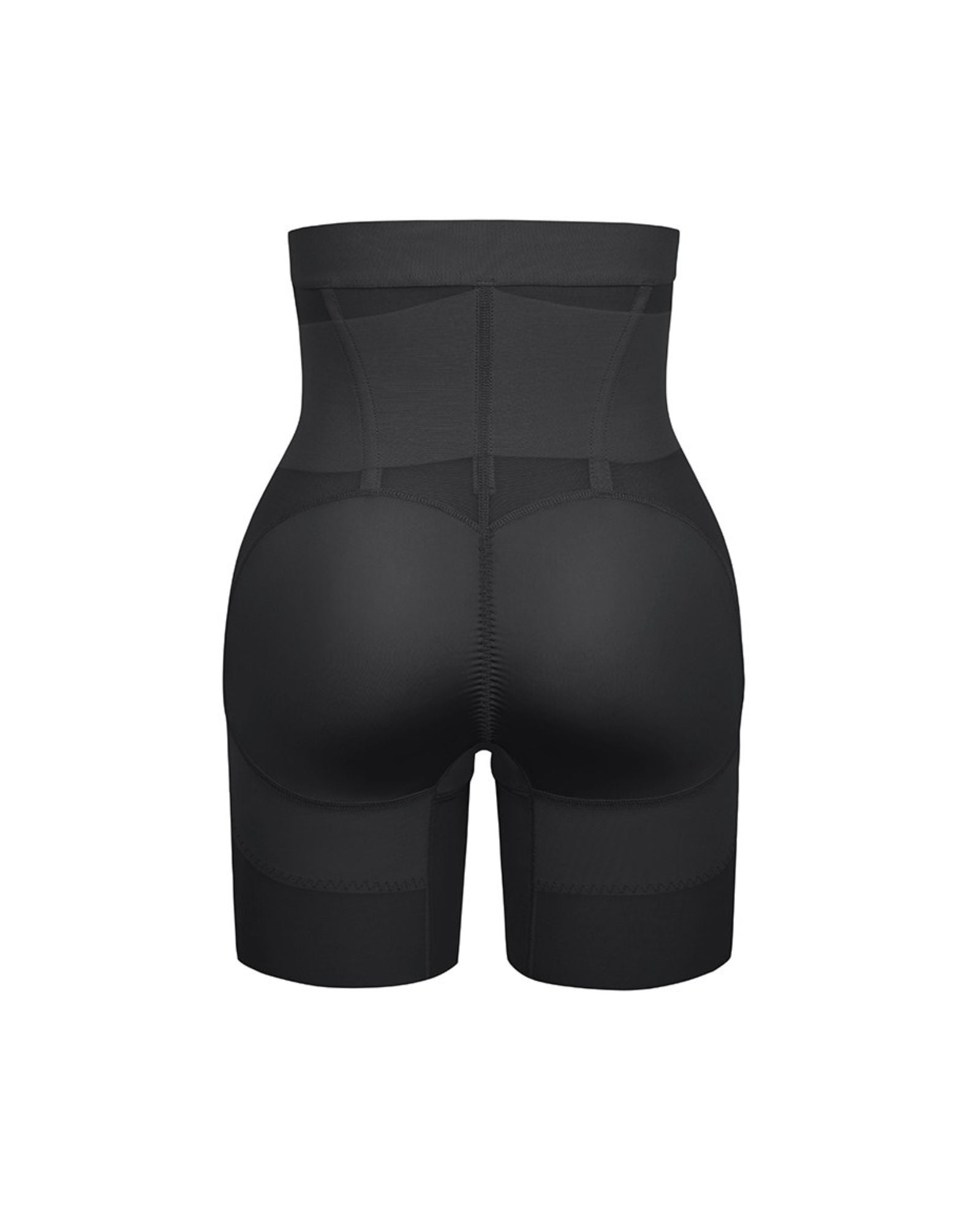 Pear Shapewear Celine High-Waist Mid-Thigh Short Carbon Black 10