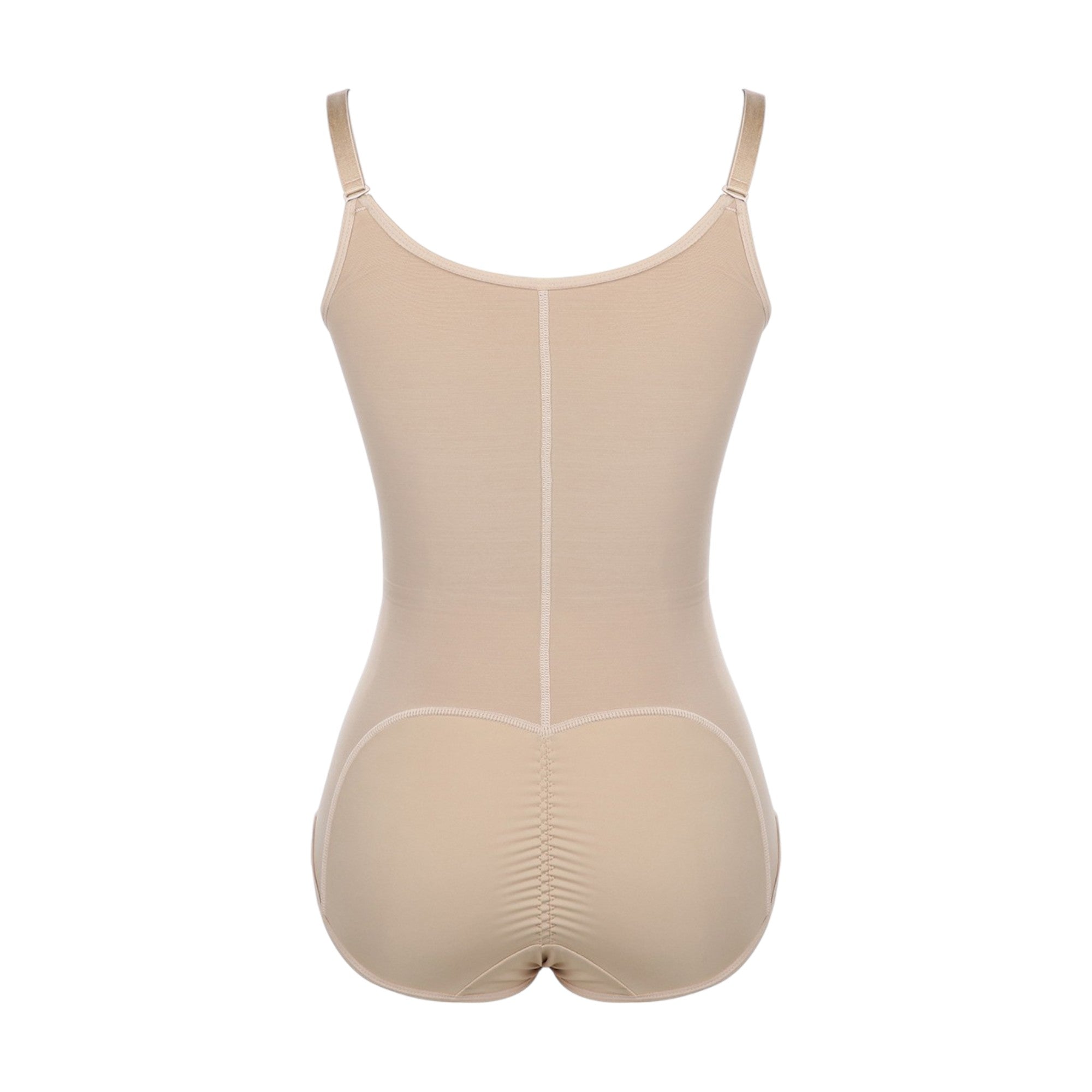 Pear Shapewear Ella Open-Bust Brief Bodysuit Champagne Beige 6