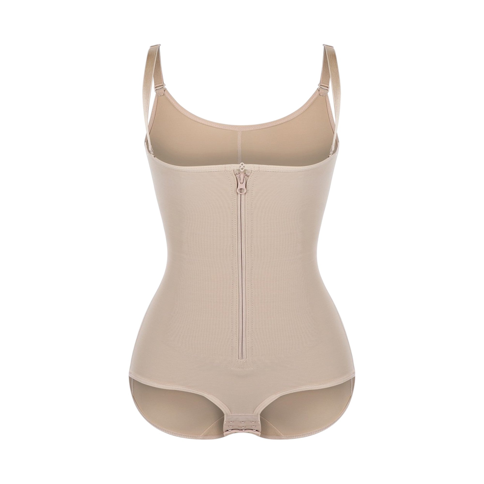 Pear Shapewear Ella Open-Bust Brief Bodysuit Champagne Beige 3