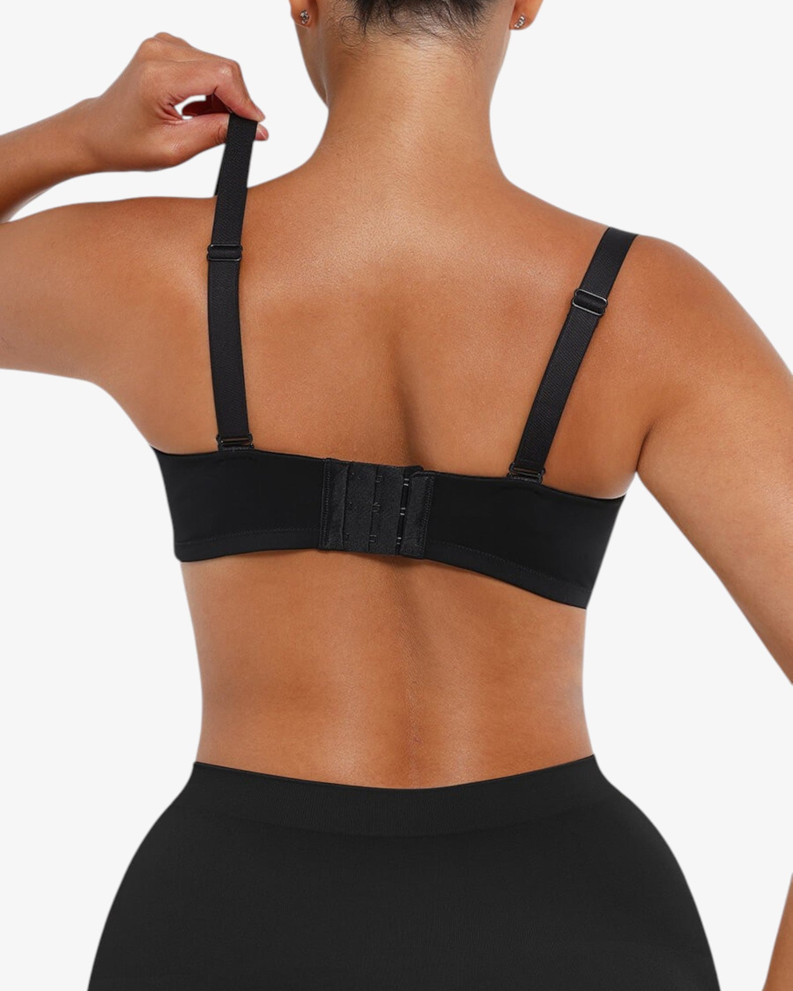 Pear Shapewear Emilia Underwire Strapless Bra Carbon Black 4