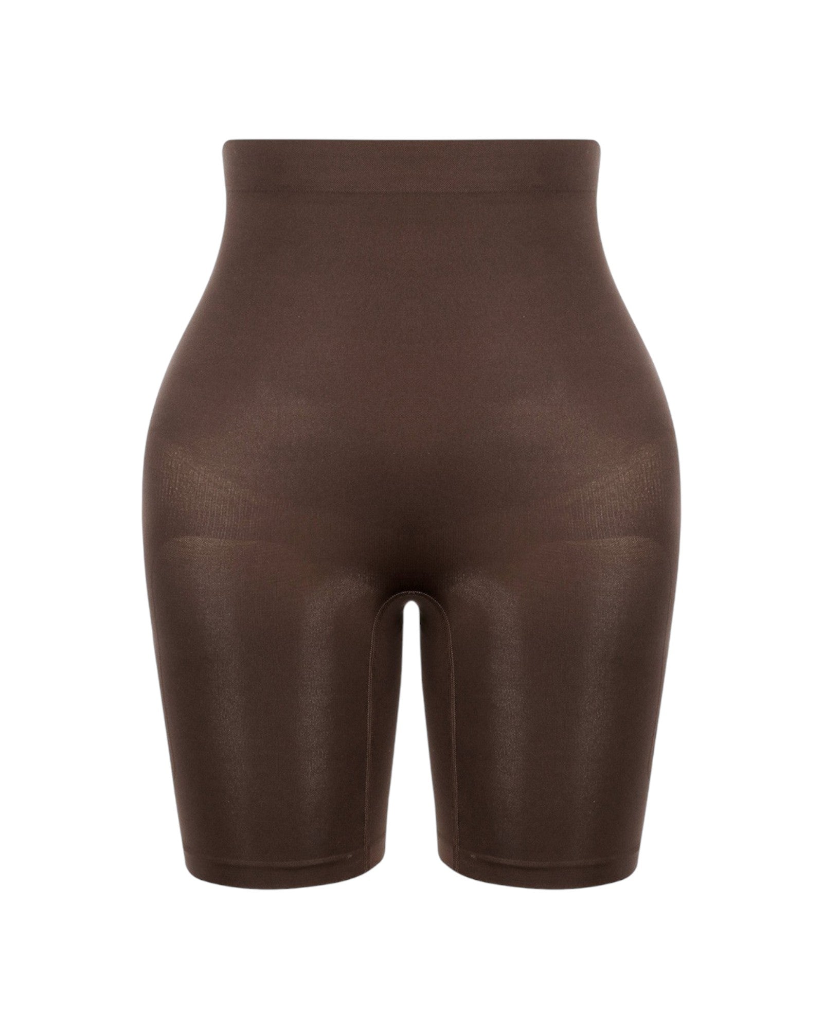 Pear Shapewear Gabie High-Waist Mid-Thigh Short Cocao Brown 5